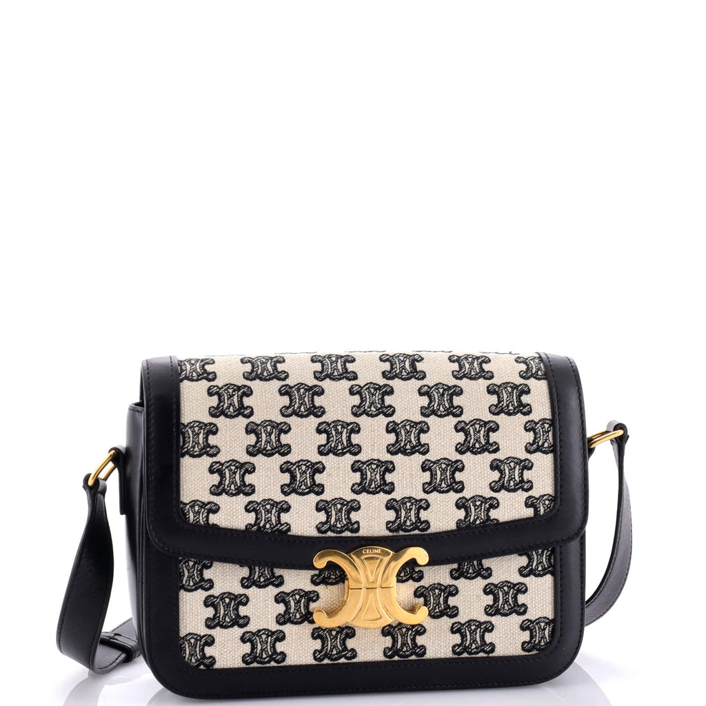 Triomphe Shoulder Bag Triomphe Canvas Medium
