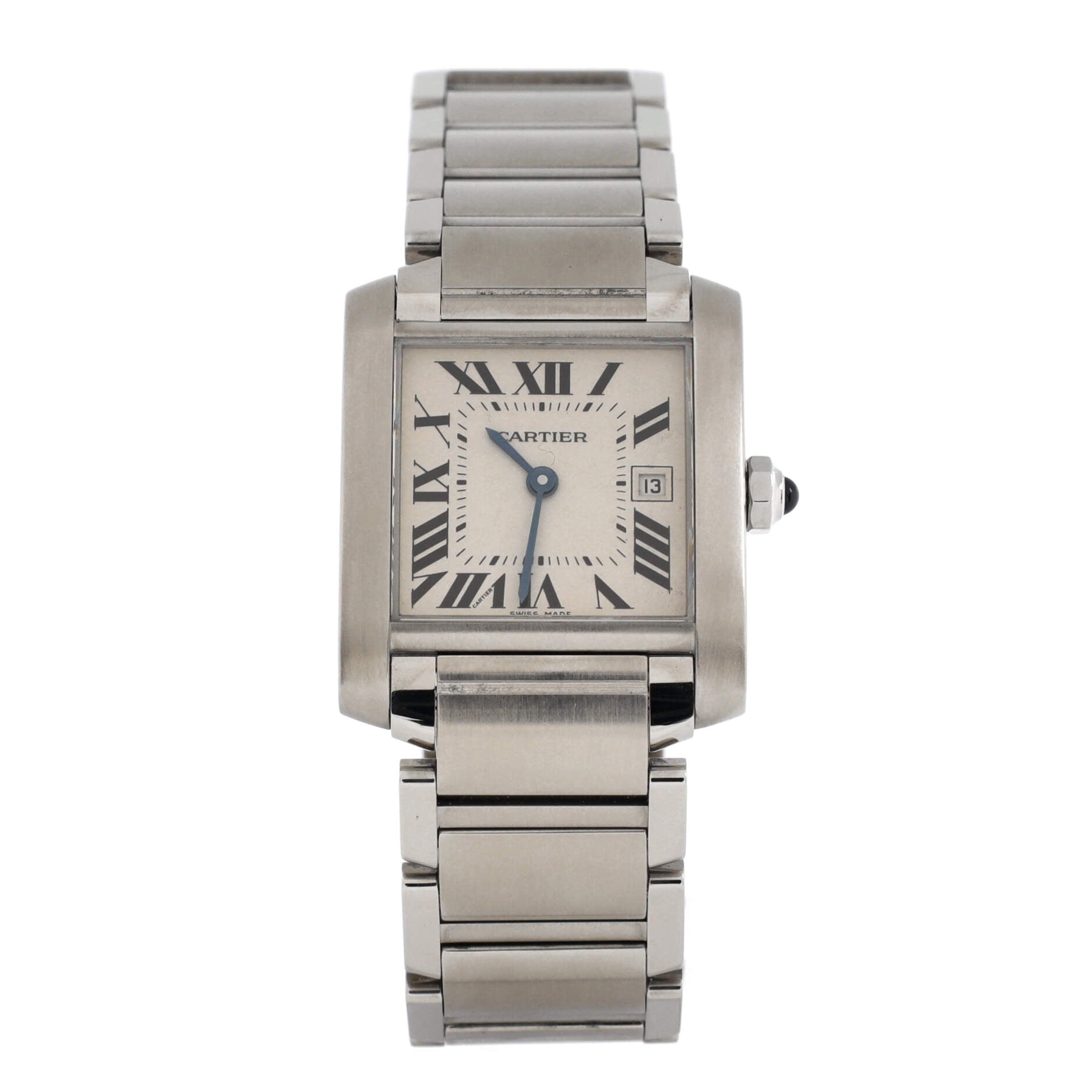 Tank Francaise Quartz Watch Stainless Steel 25