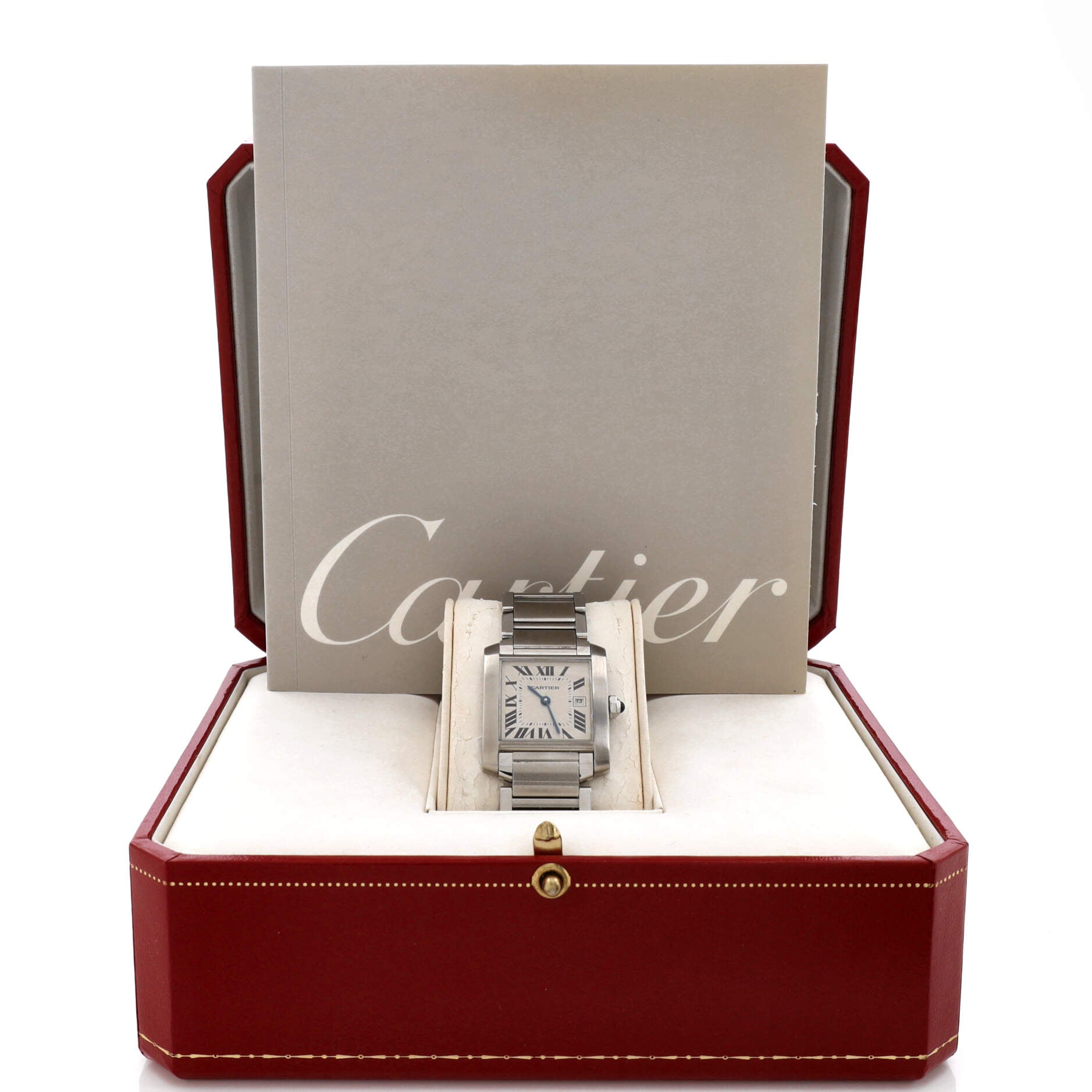 Tank Francaise Quartz Watch Stainless Steel 25
