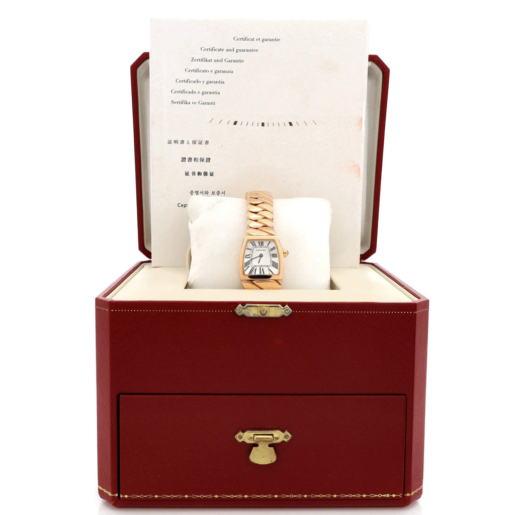 La Dona de Cartier Quartz Watch Rose Gold 22