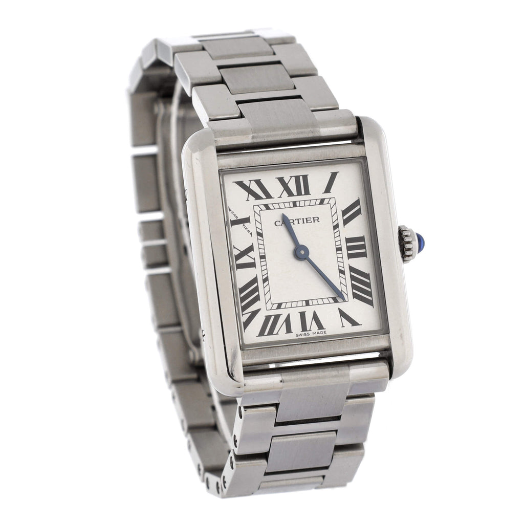 Tank Solo Quartz Watch Stainless Steel 24