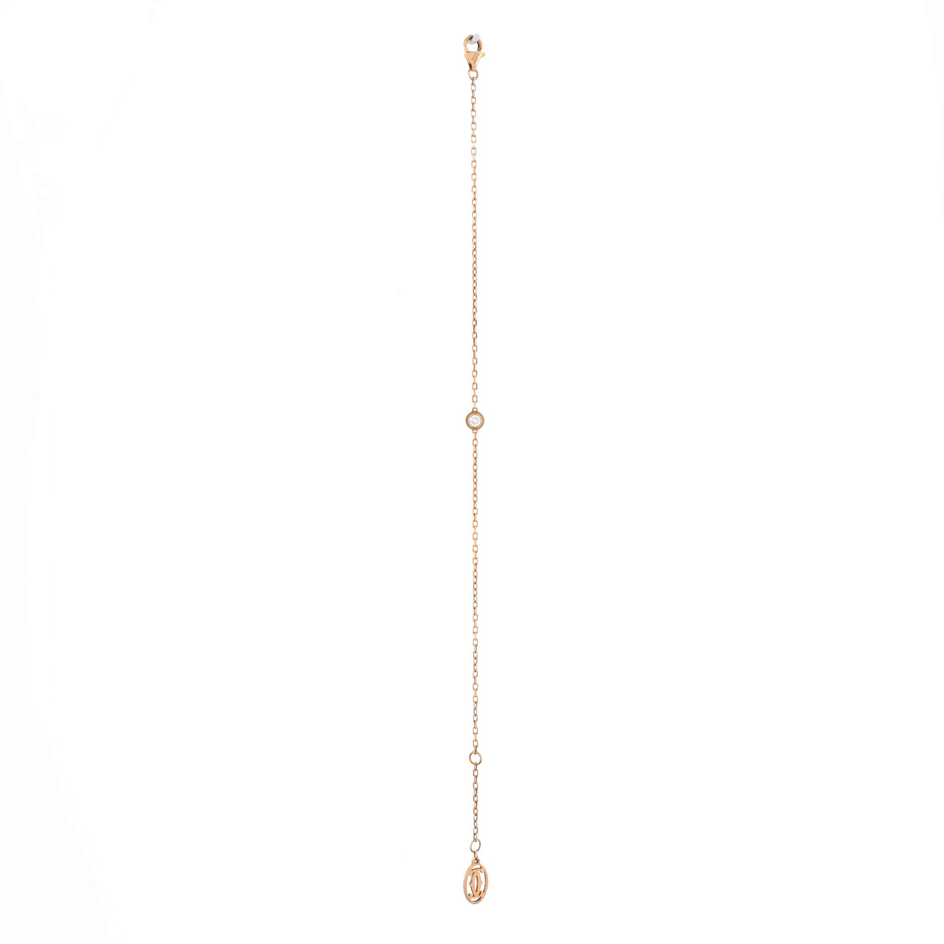 D'Amour Bracelet 18K Rose Gold and Diamond Small