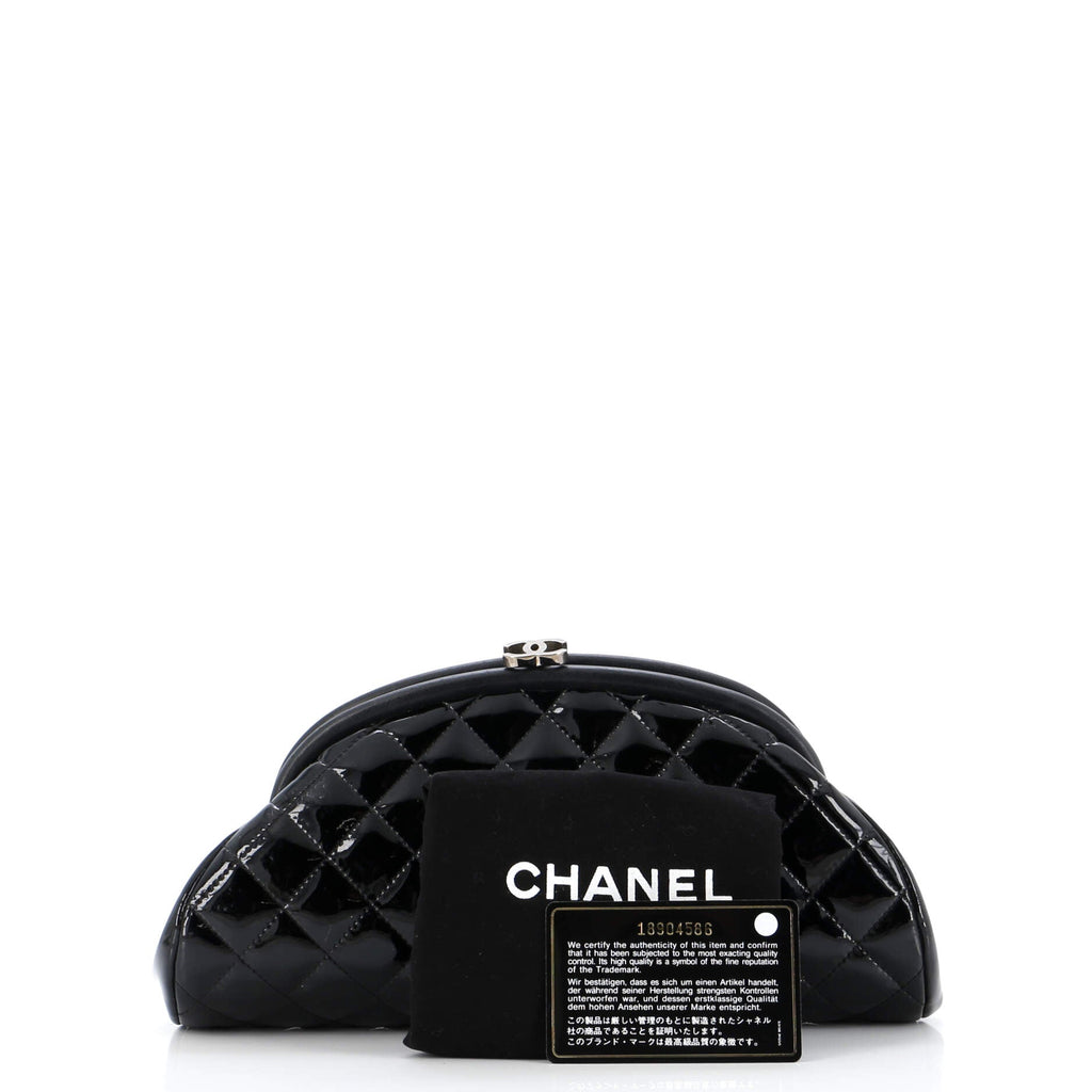 Timeless Clutch Quilted Patent