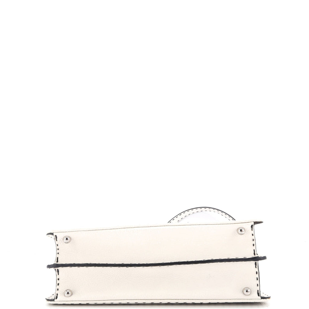 Peekaboo ISeeU Bag Woven Leather Medium