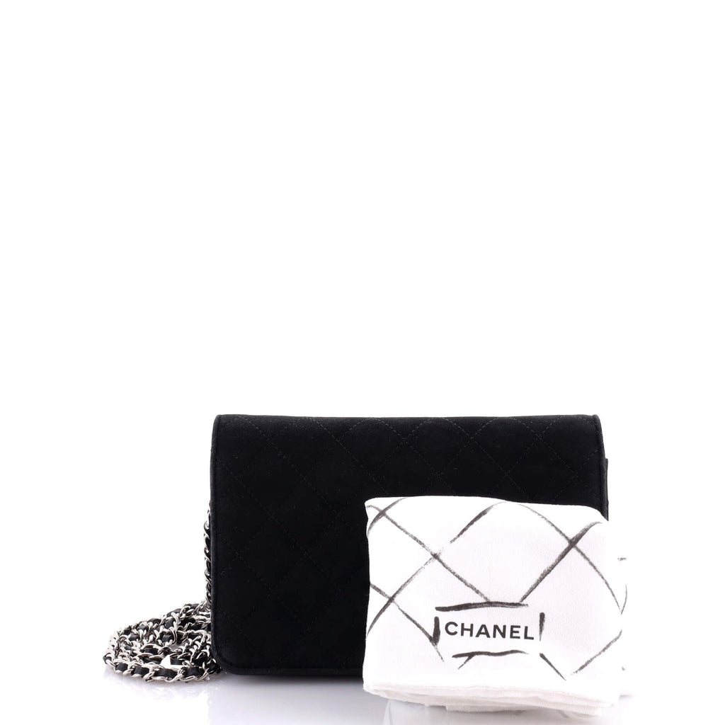 Cocostellar Wallet On Chain Quilted Suede