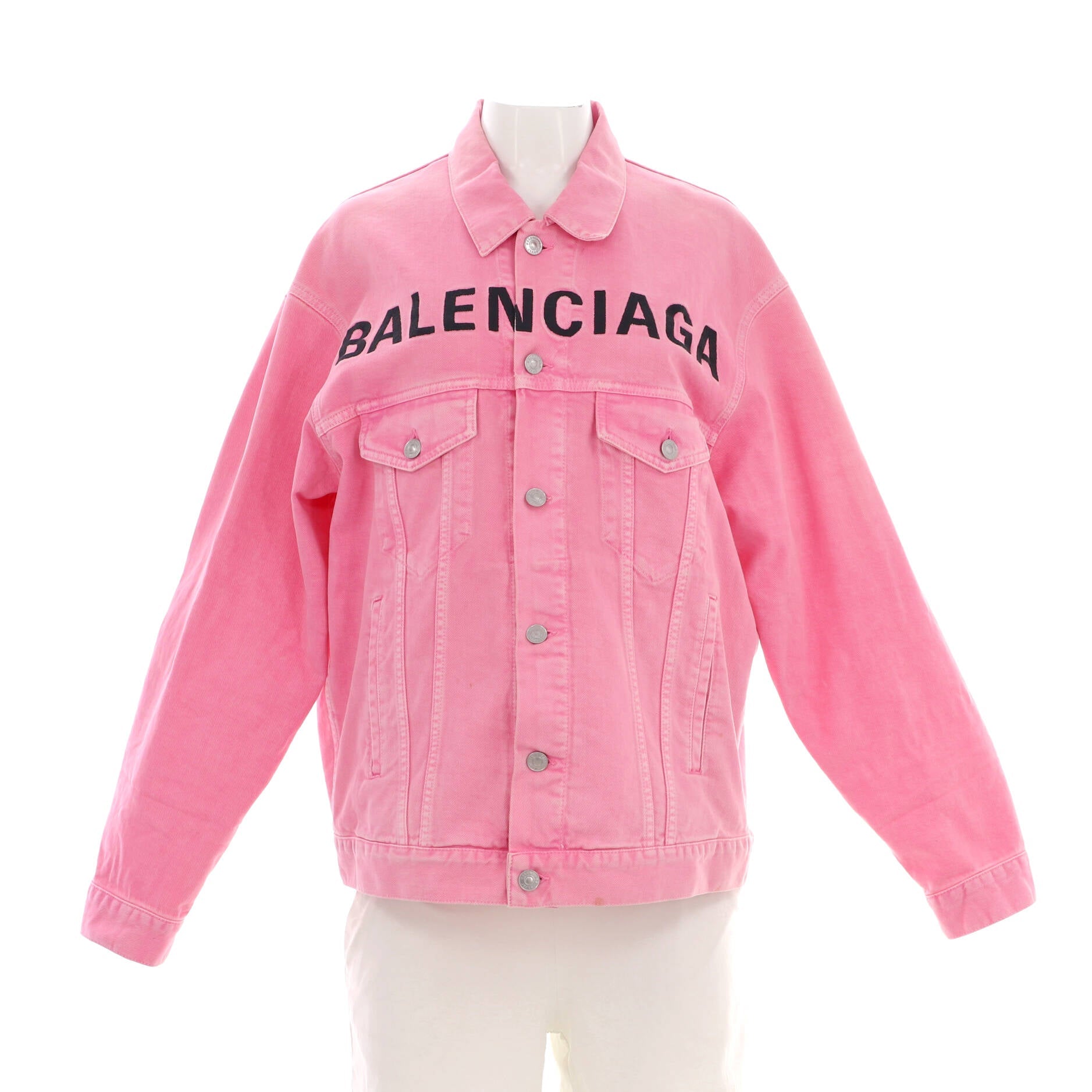 Women's Logo Oversized Jacket Denim