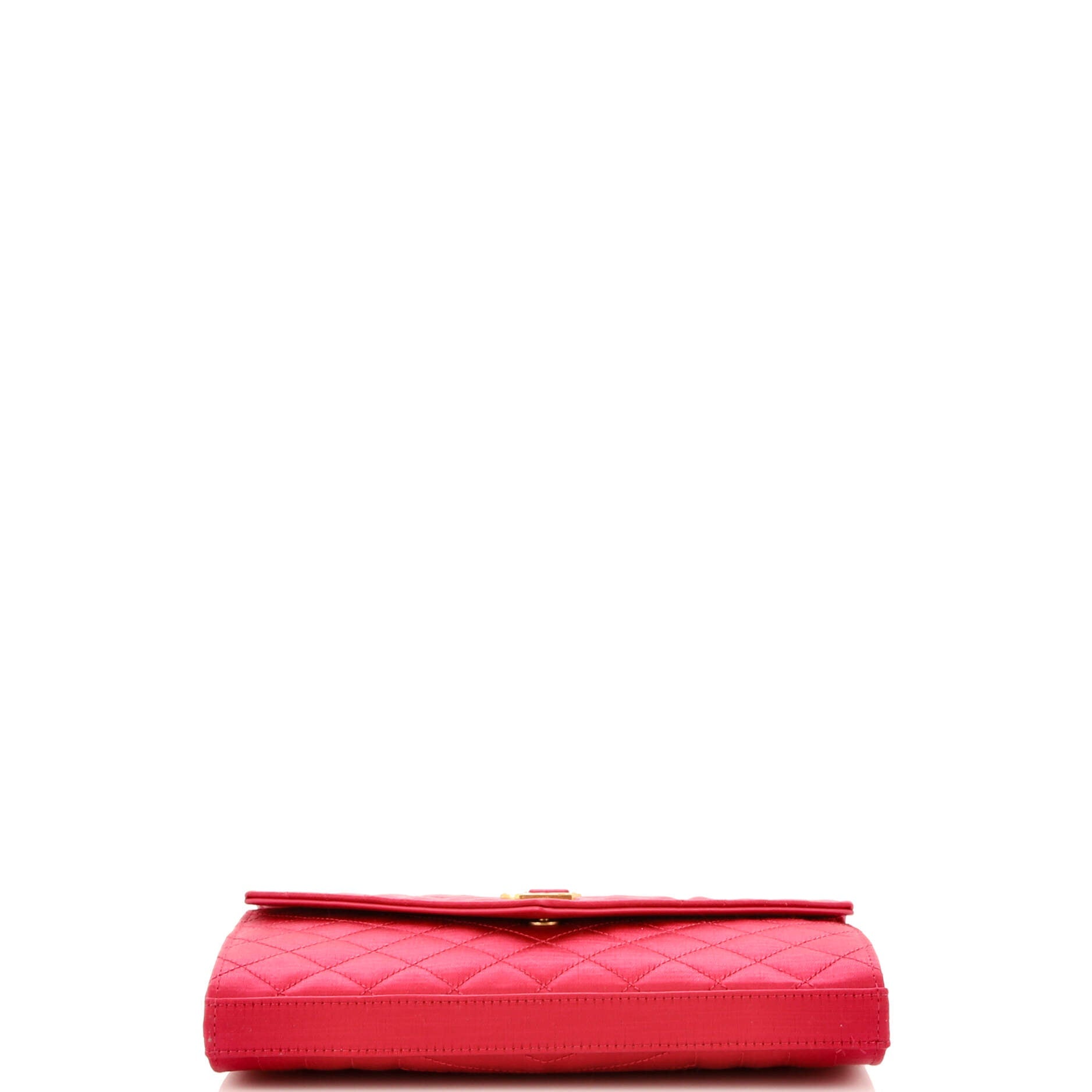 Classic Monogram Chain Wallet Mixed Matelasse Leather Medium