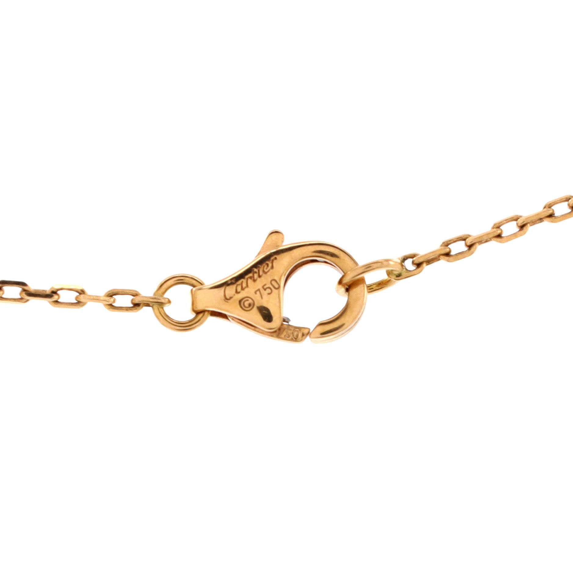 Tortue Pendant Necklace 18K Rose Gold and Diamonds