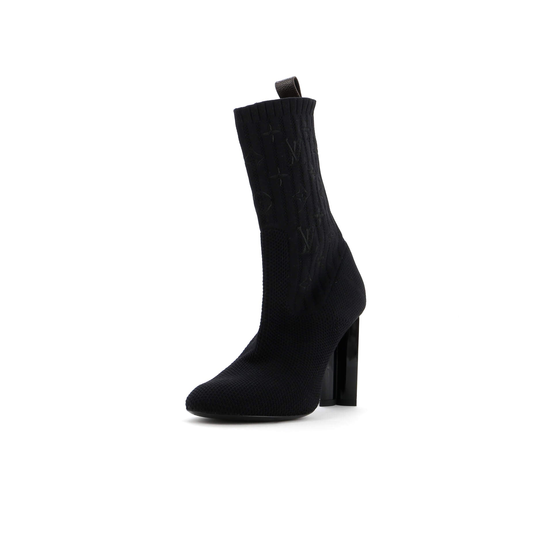 Women's Silhouette Ankle Boots Stretch Fabric