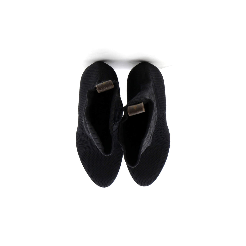 Women's Silhouette Ankle Boots Stretch Fabric