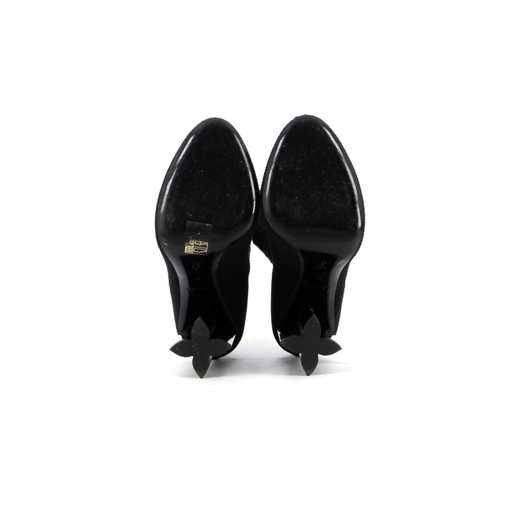 Women's Silhouette Ankle Boots Stretch Fabric
