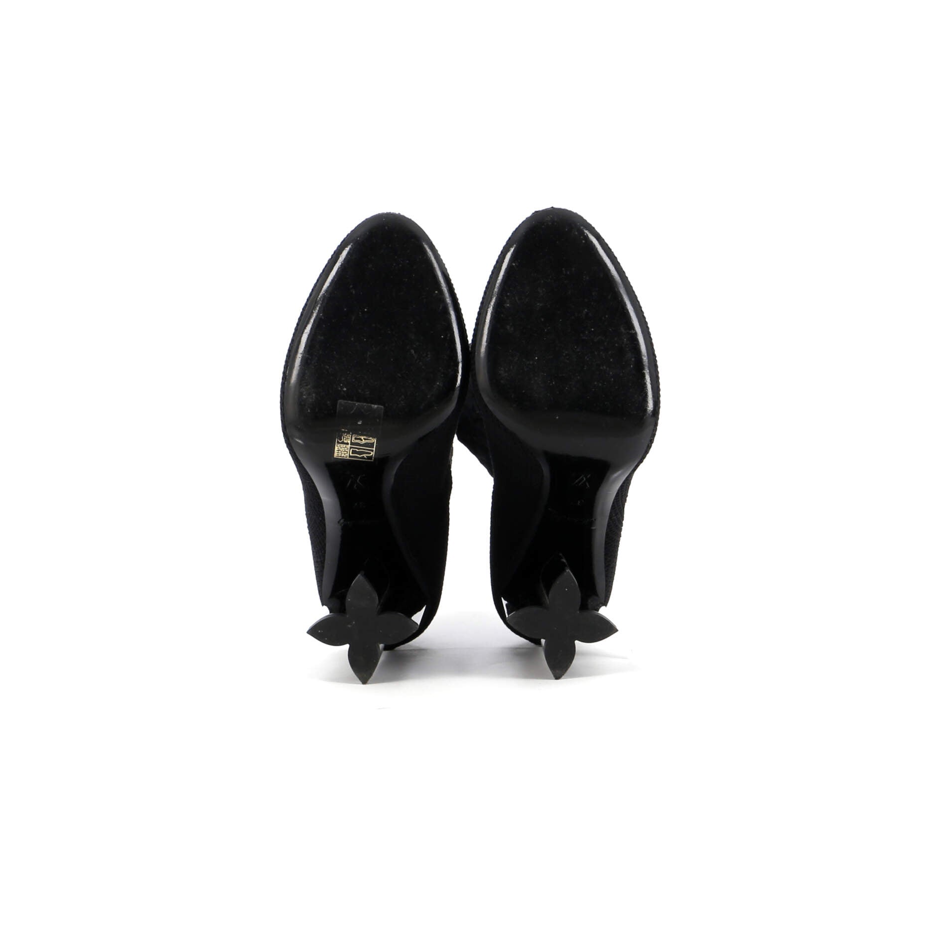 Women's Silhouette Ankle Boots Stretch Fabric