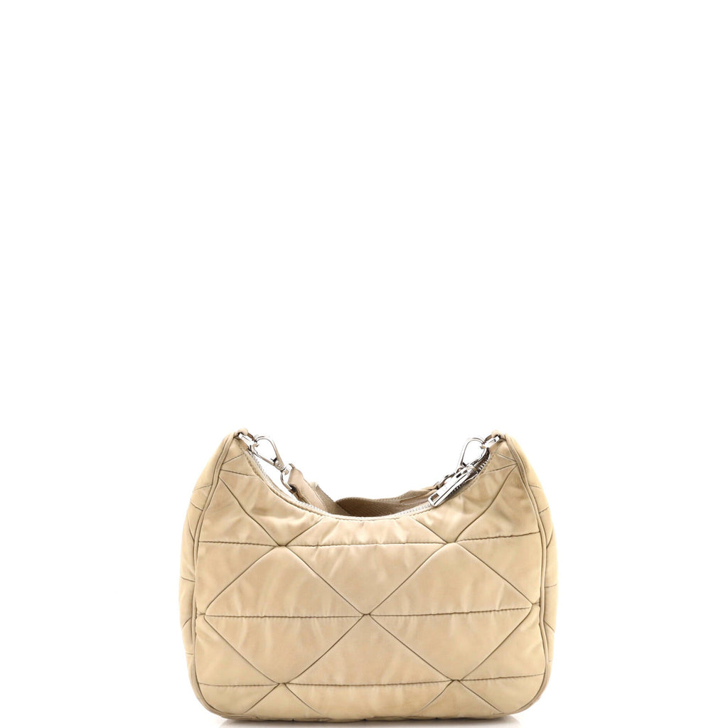 Re-Edition Shoulder Bag Quilted Tessuto Small