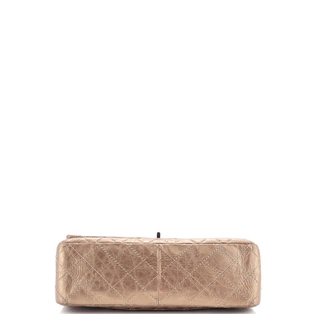 Reissue 2.55 Flap Bag Quilted Metallic Aged Calfskin 226