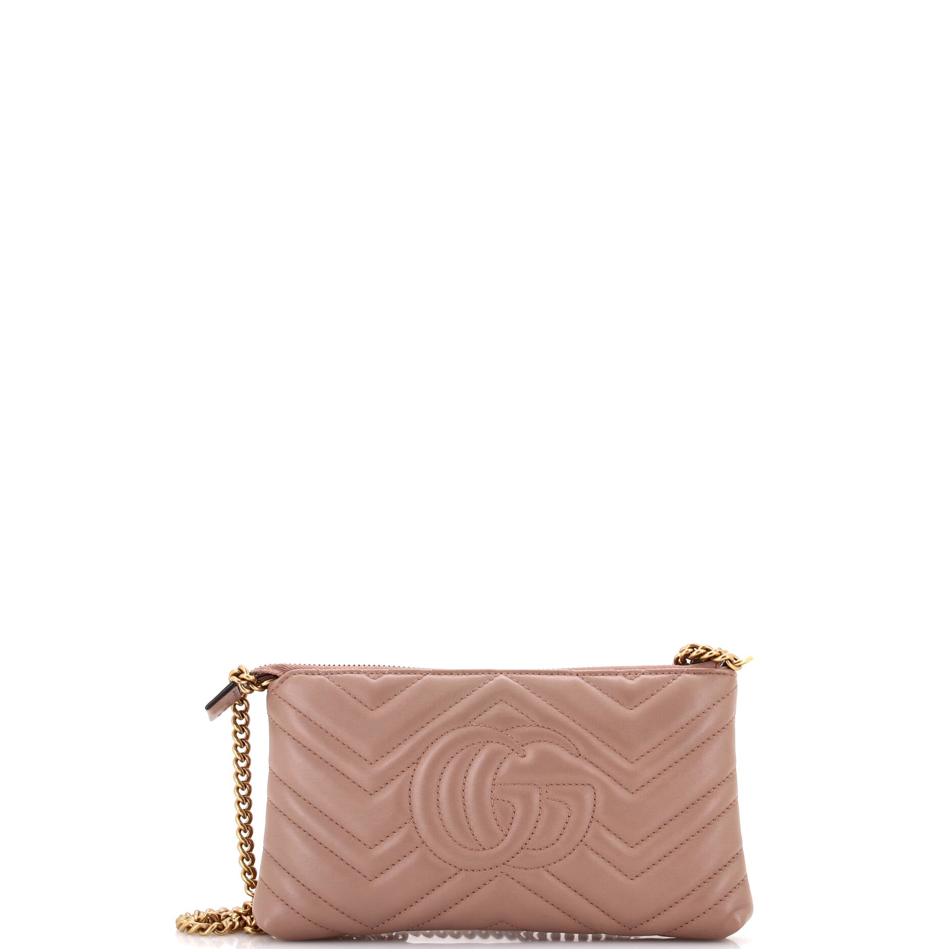 GG Marmont Chain Shoulder Bag Matelasse Leather Mini