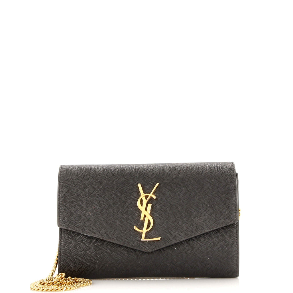 Uptown Chain Wallet Leather