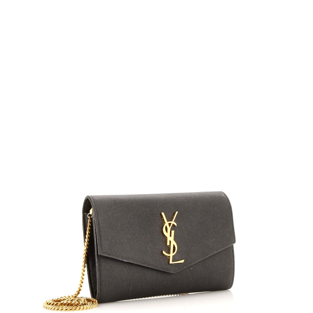 Uptown Chain Wallet Leather