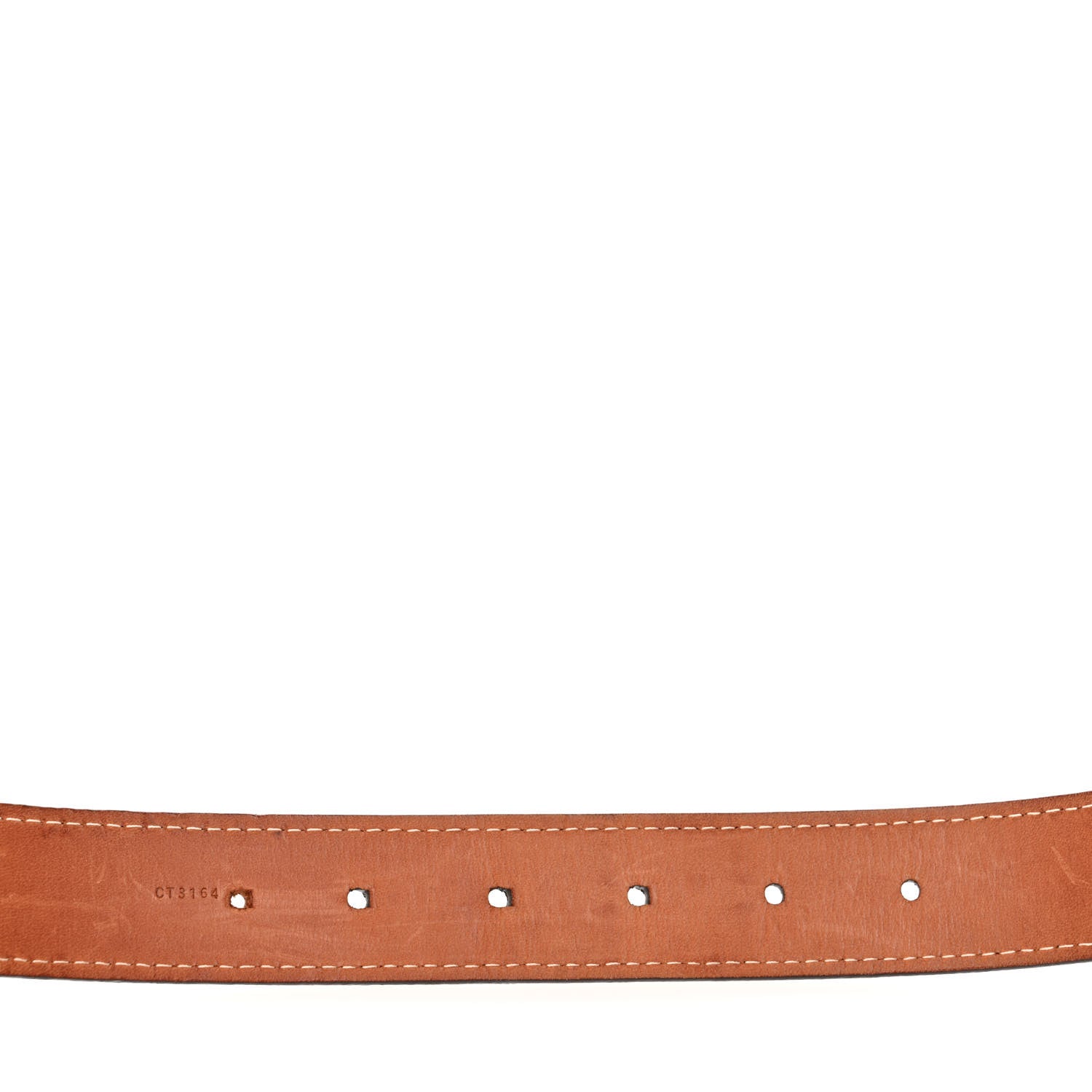 Damier Ebene Tresor Belt 90 36