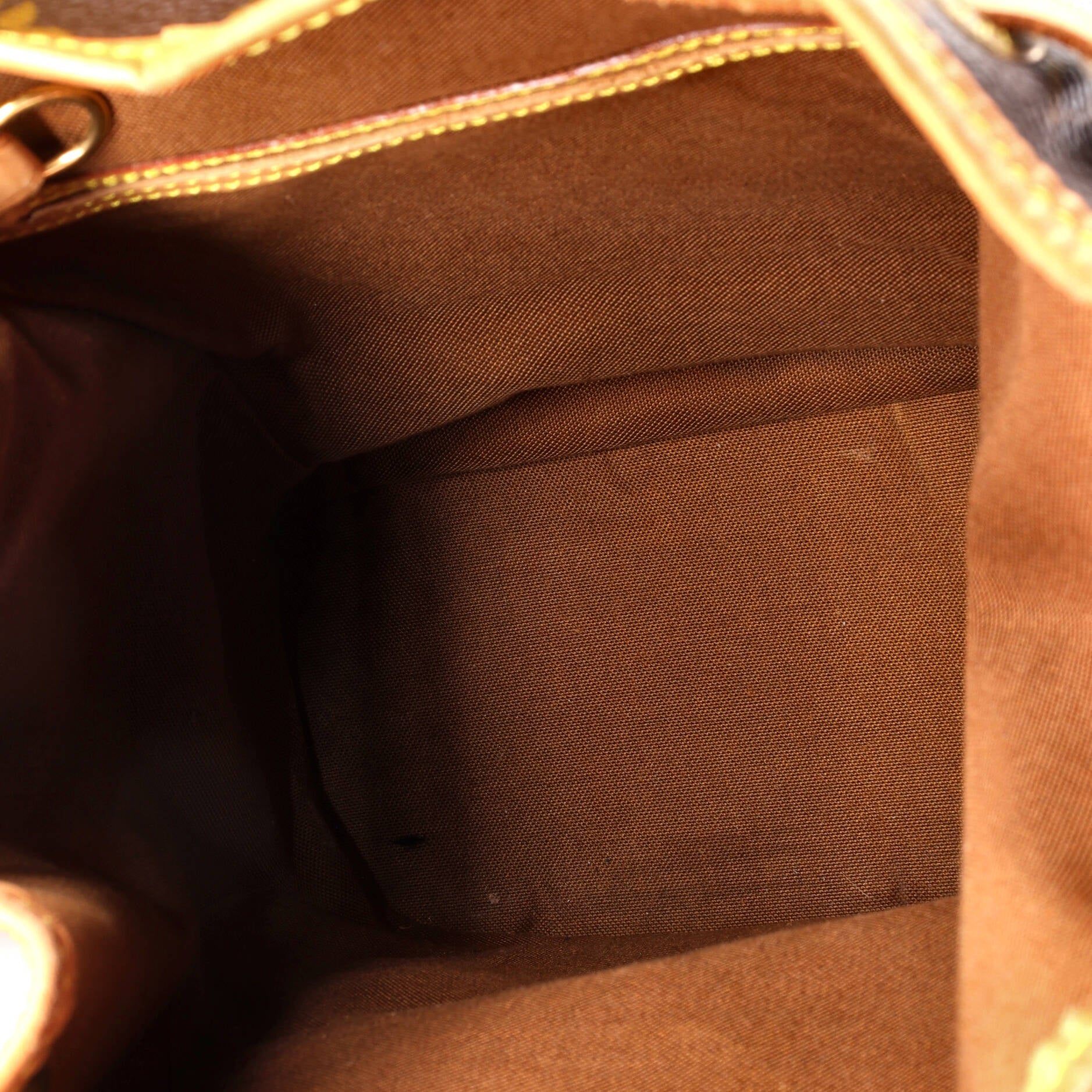 Louis Vuitton Vintage Montsouris Backpack Monogram Canvas MM