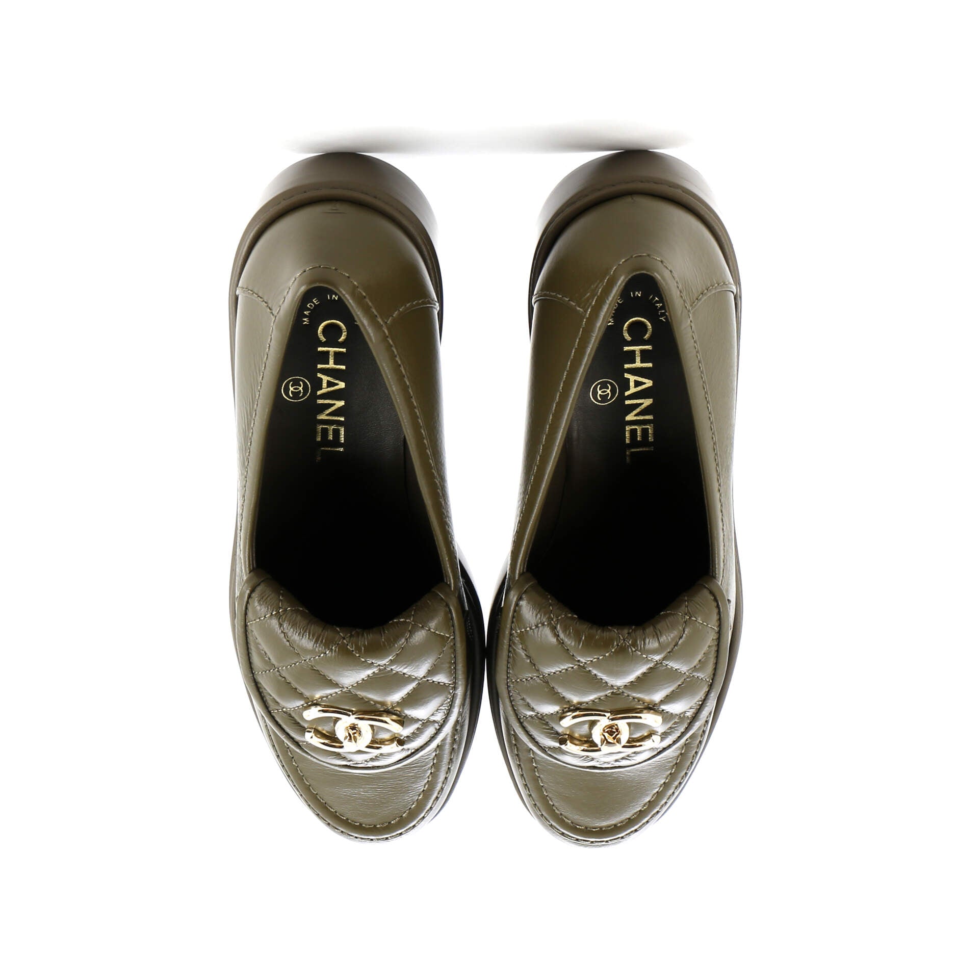 Women's CC Loafers Quilted Leather