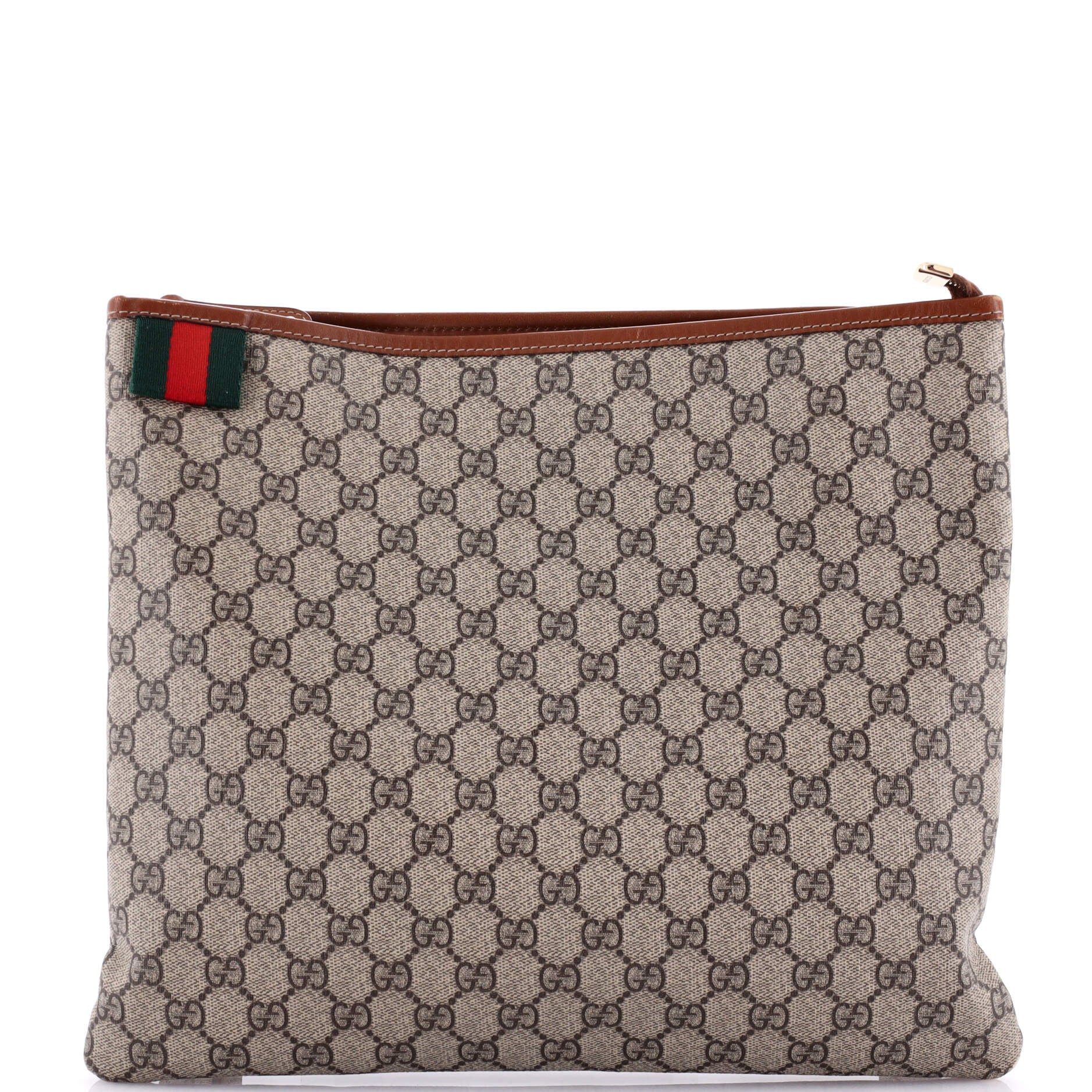 Web Loop Flat Messenger GG Coated Canvas Large