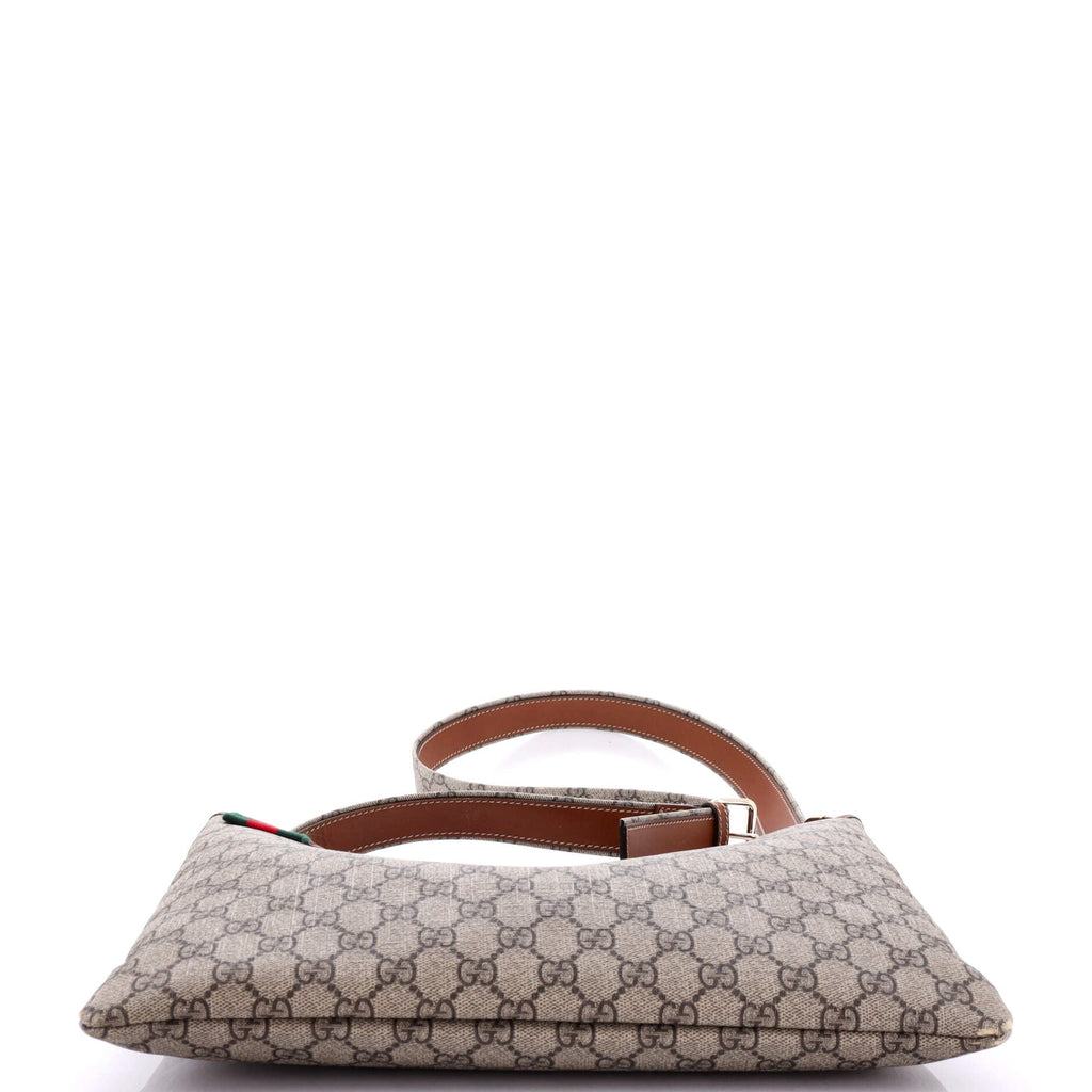 Web Loop Flat Messenger GG Coated Canvas Large