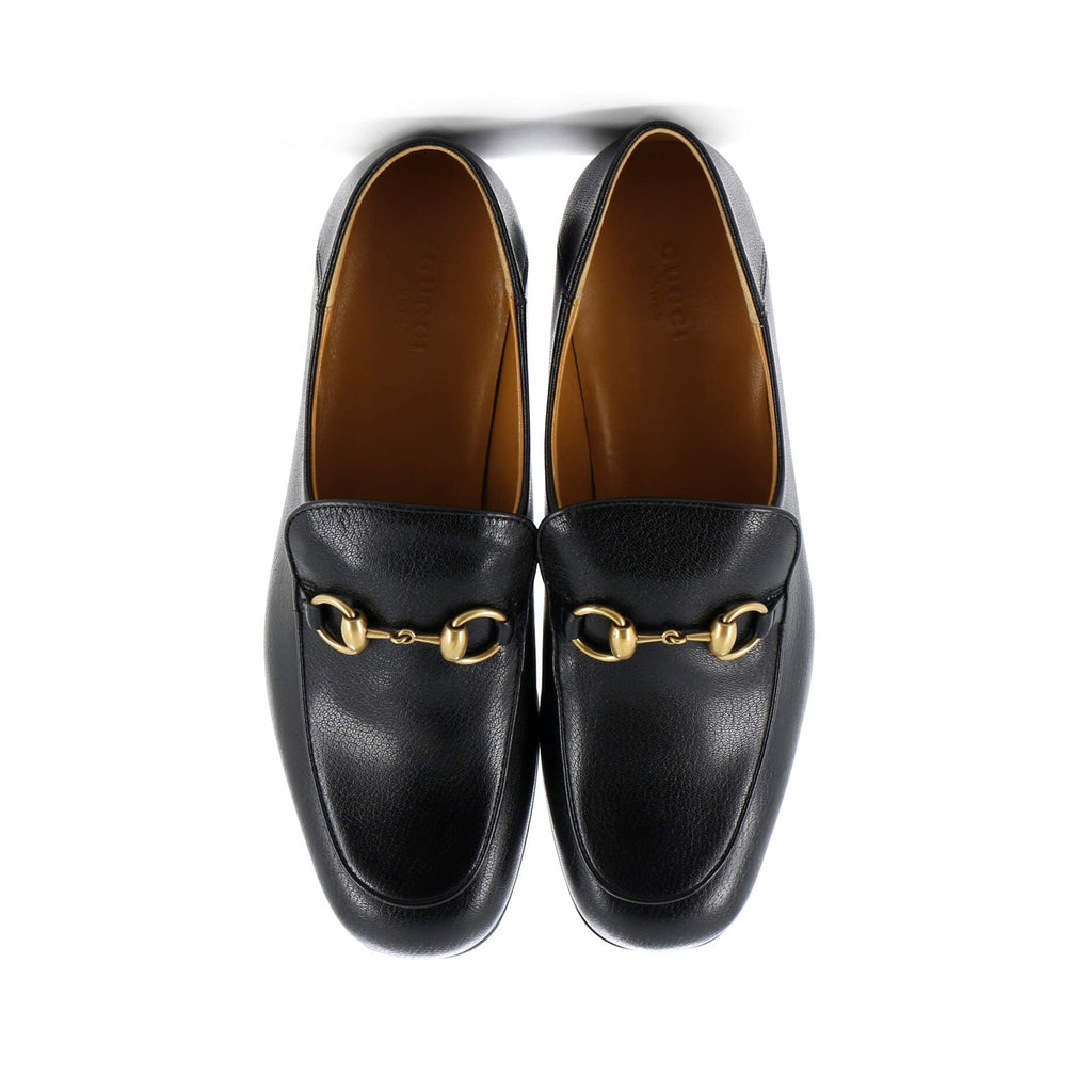 Women's Horsebit Mid-Heel Loafers Leather