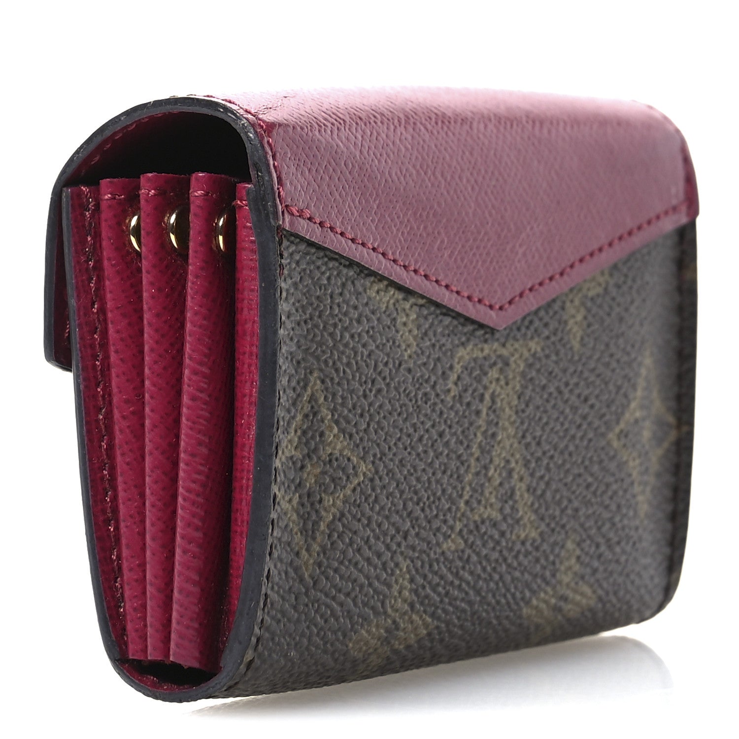 Monogram Sarah Multicartes Fuchsia