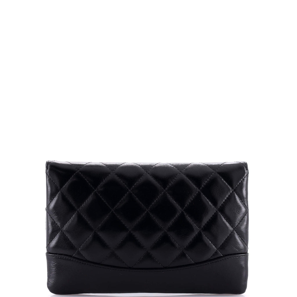 31 Wallet on Chain Quilted Shiny Lambskin