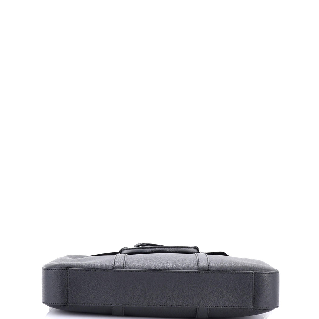 Logo Briefcase Leather Medium
