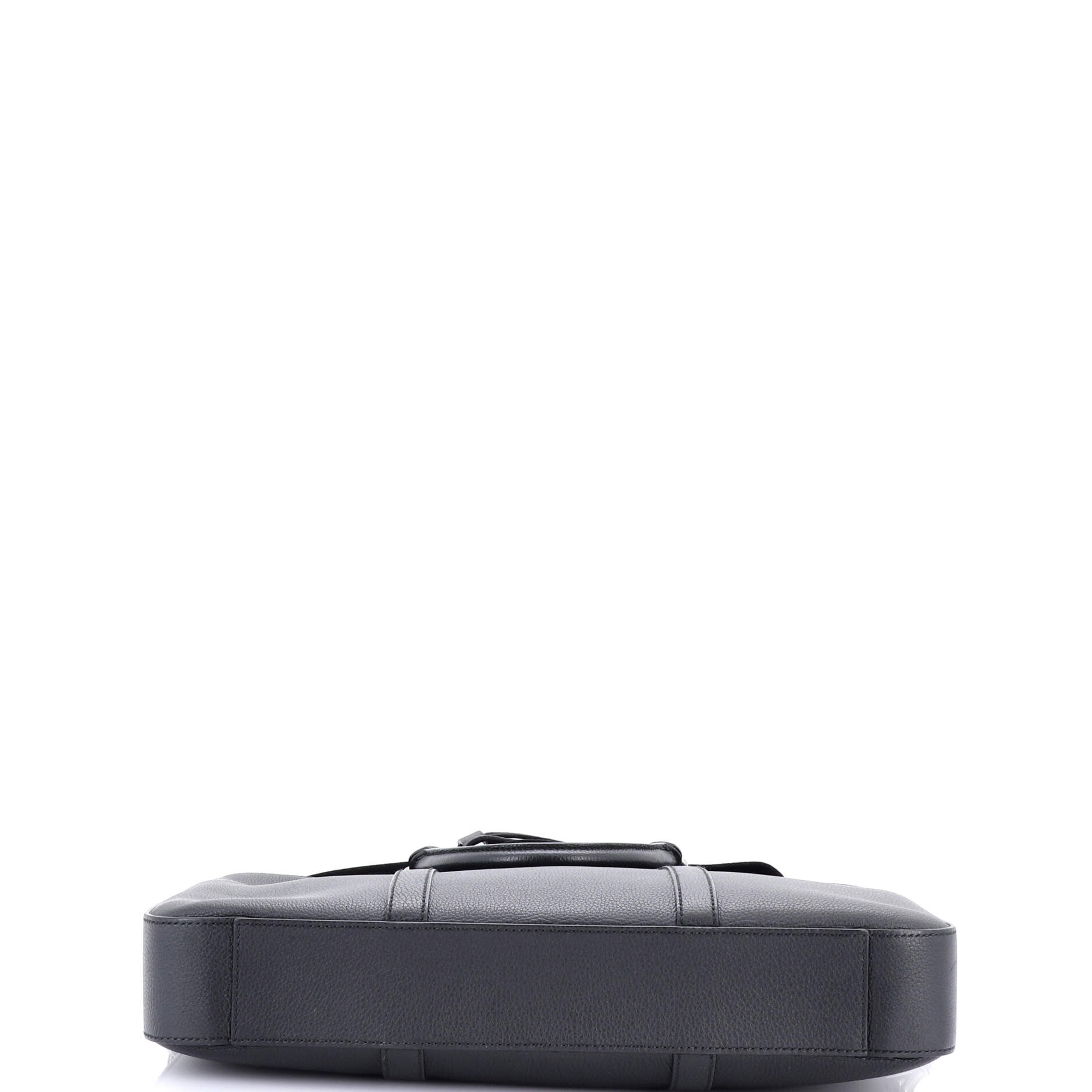 Logo Briefcase Leather Medium