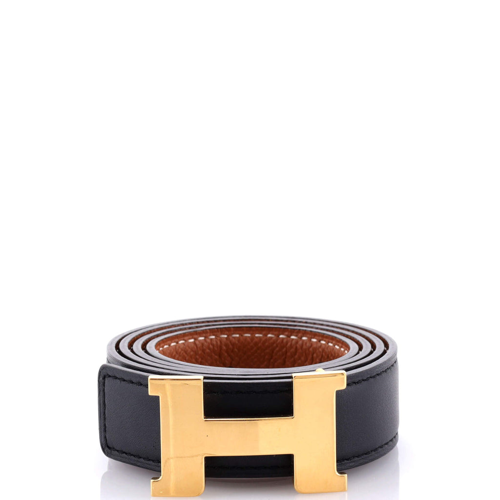 Constance Reversible Belt Leather Thin 80