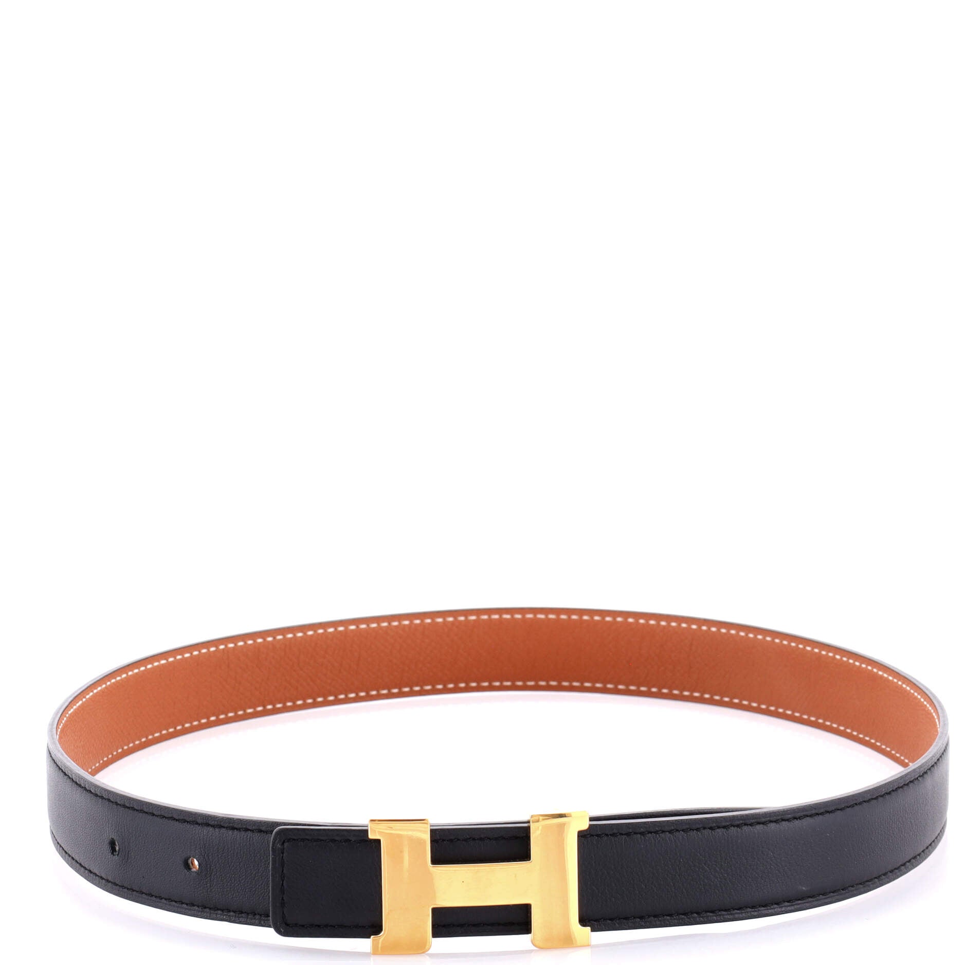 Constance Reversible Belt Leather Thin 80
