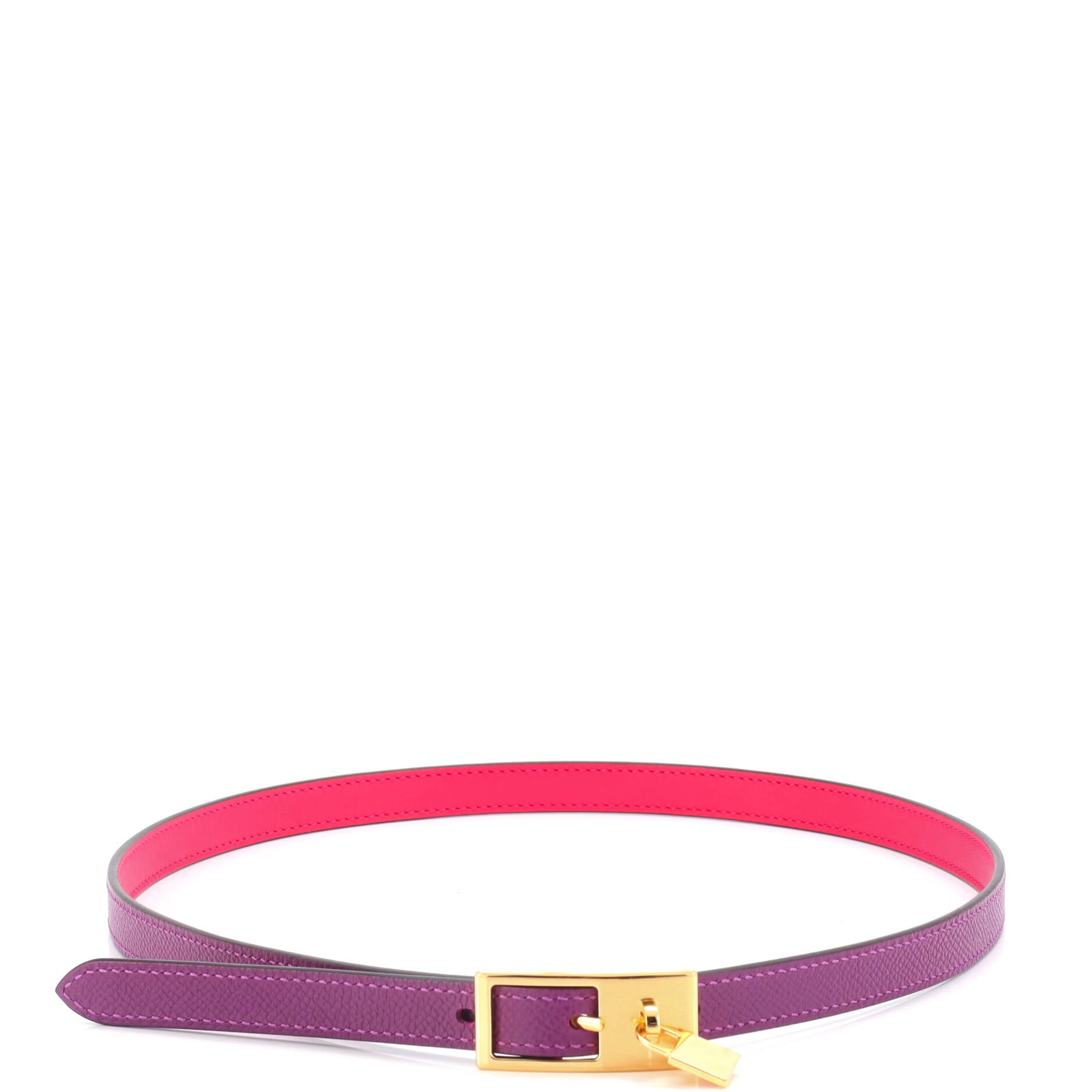 Lucky 15 Reversible Belt Leather Thin 75