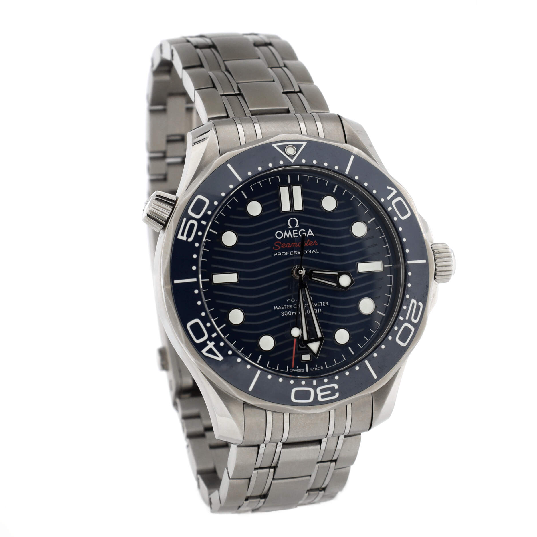 Seamaster Professional Diver 300M Co-Axial Chronometer Automatic Watch Stainless Steel and Ceramic 42