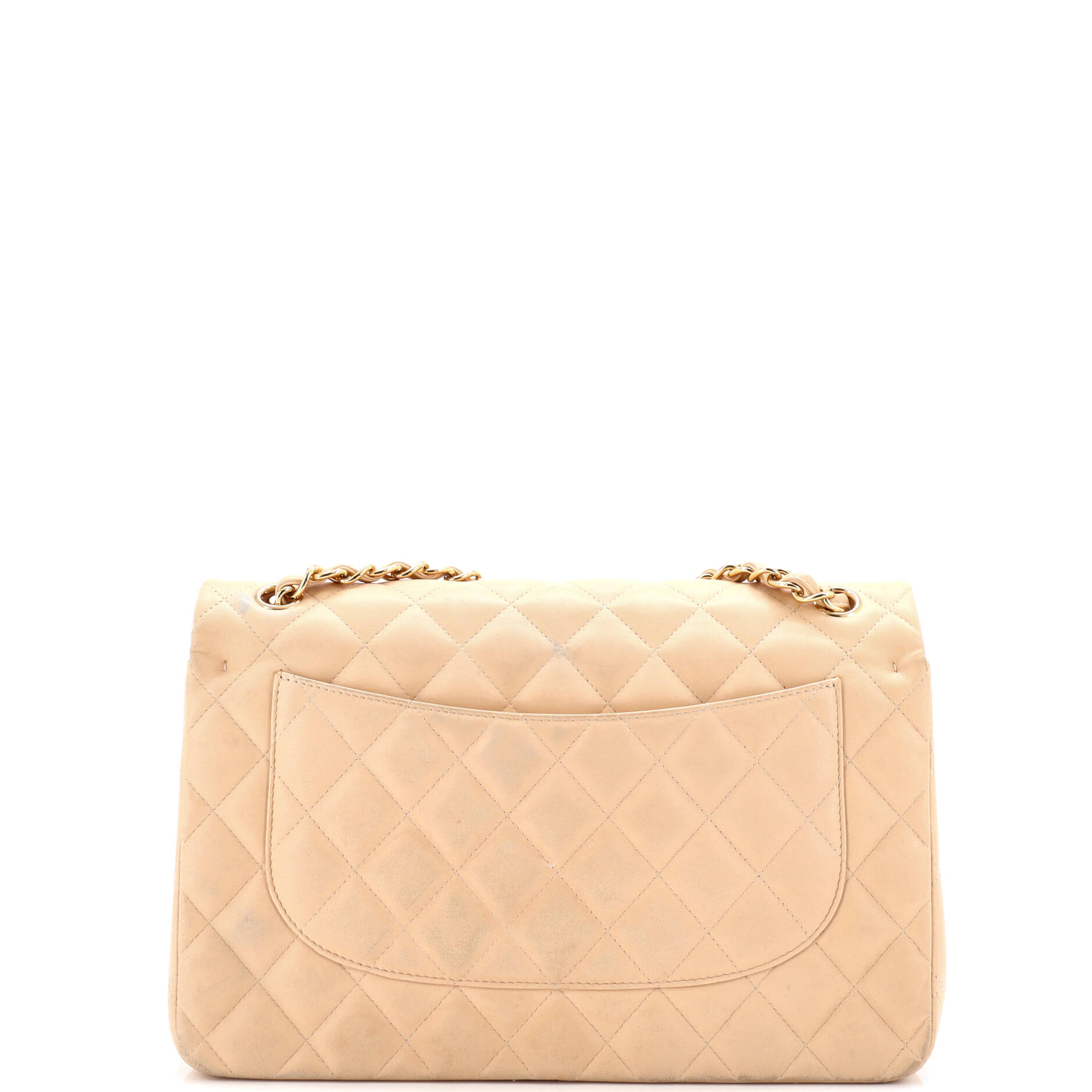 Classic Double Flap Bag Quilted Lambskin Jumbo