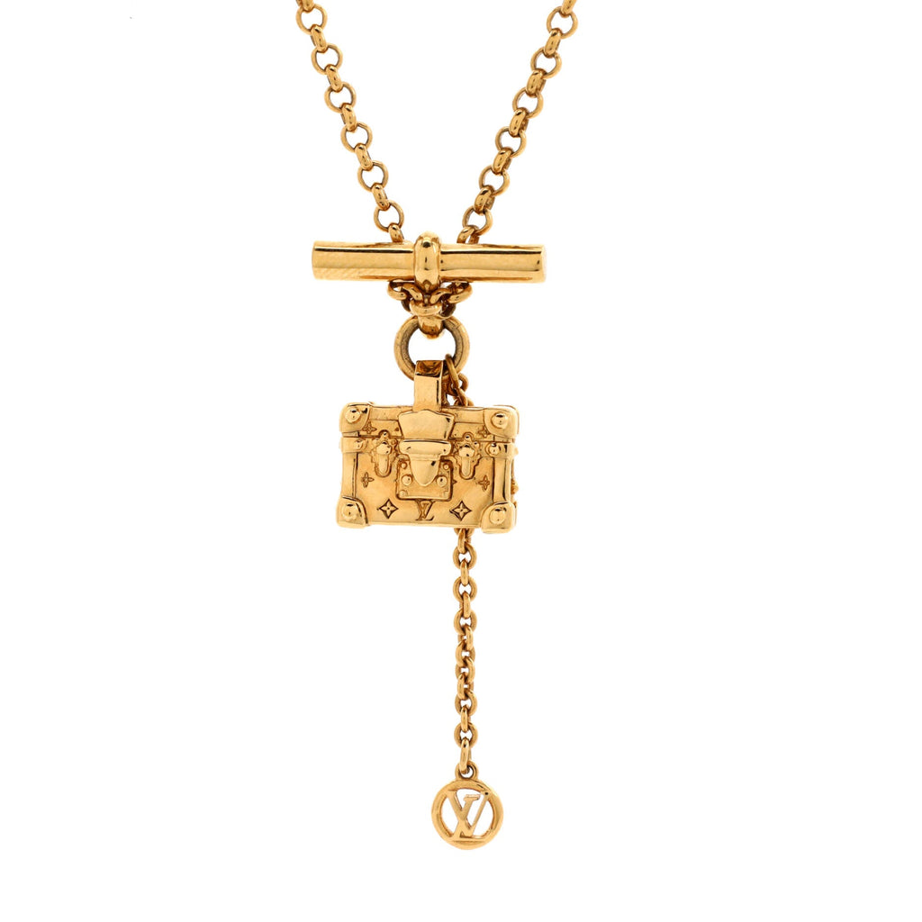Petite Malle Mini Bags Pendant Necklace Metal
