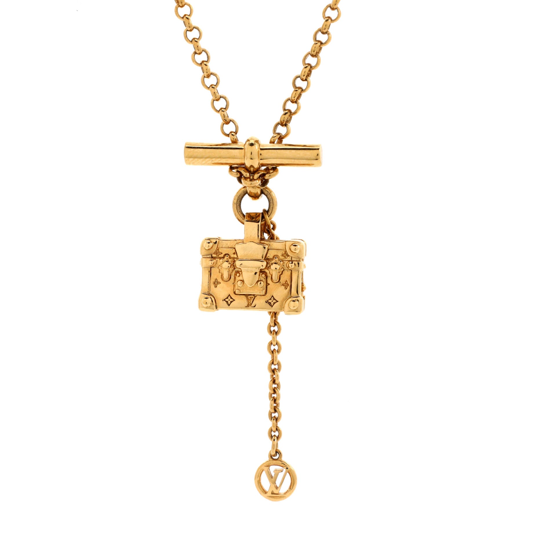 Petite Malle Mini Bags Pendant Necklace Metal