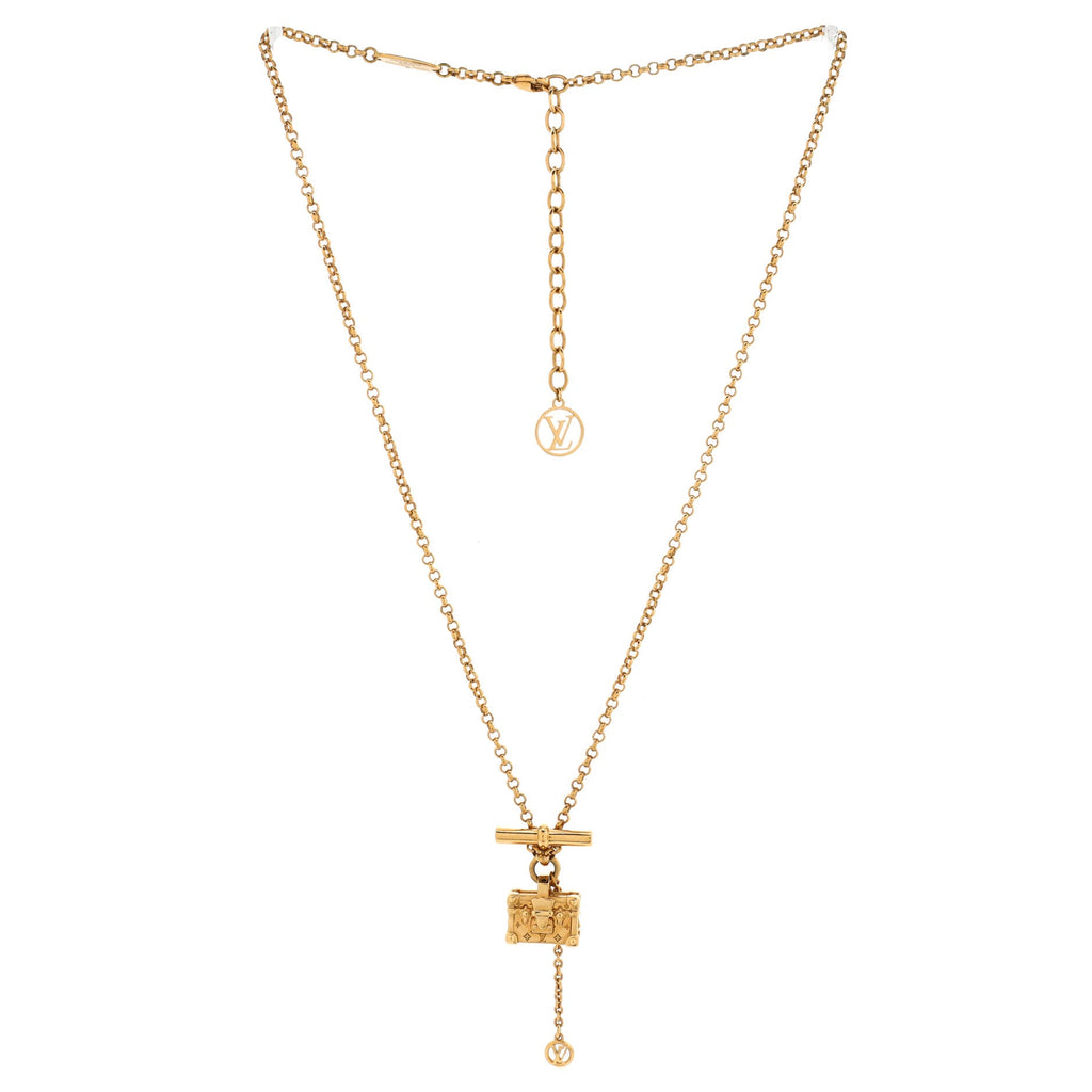 Petite Malle Mini Bags Pendant Necklace Metal