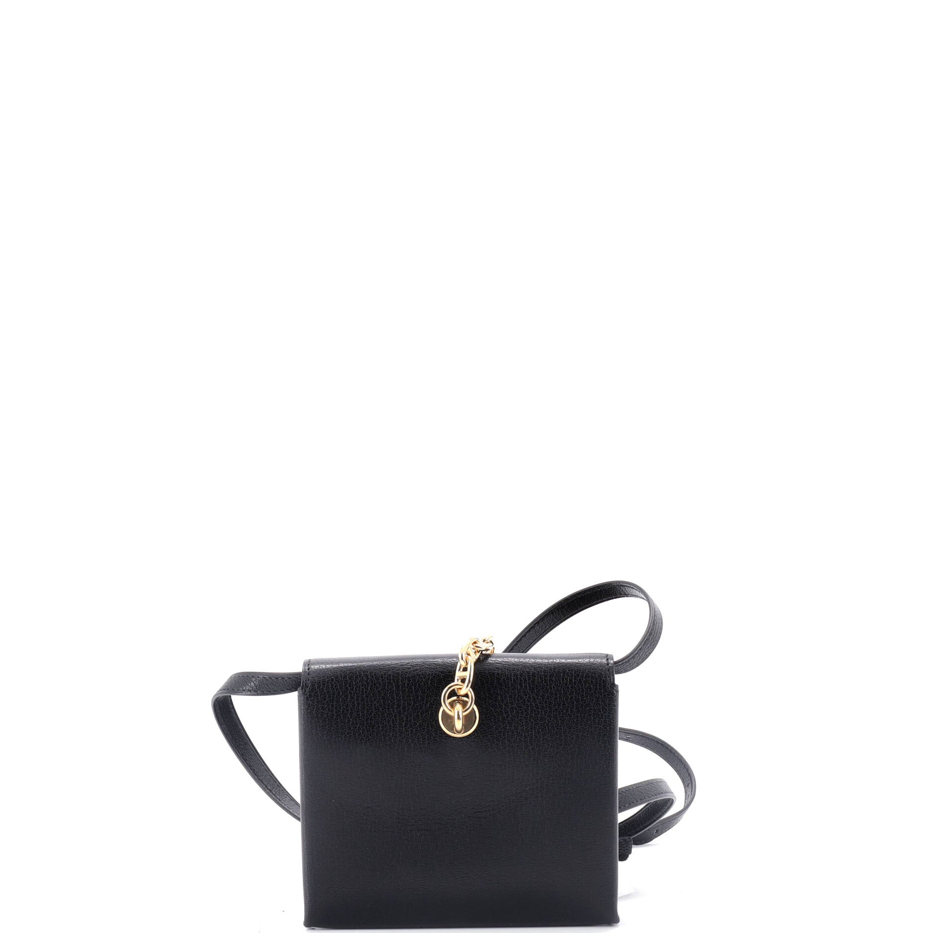 Chaine d'Ancre Compact Wallet on Strap Chevre Mysore