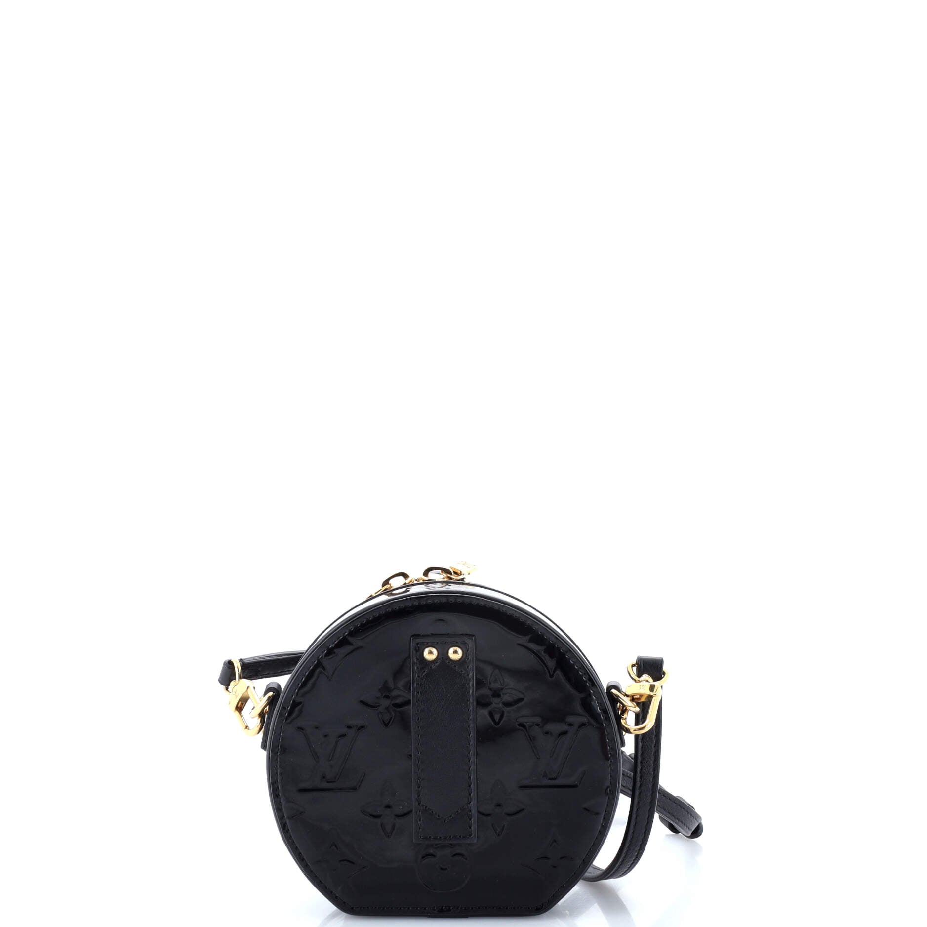 Mini Boite Chapeau Bag Monogram Vernis