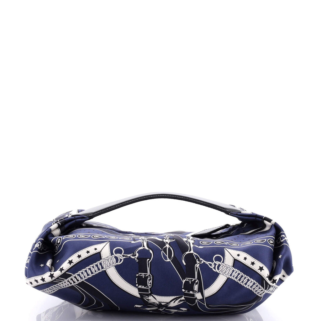 Balusoie Bag Printed Silk and Leather