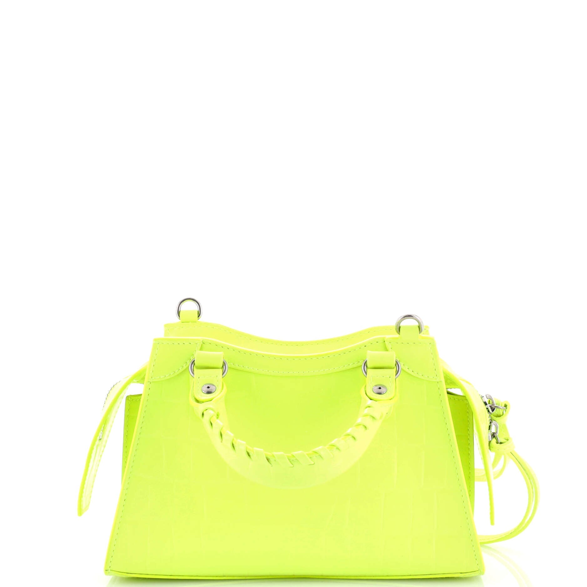 Neo Classic City Bag Crocodile Embossed Leather Mini