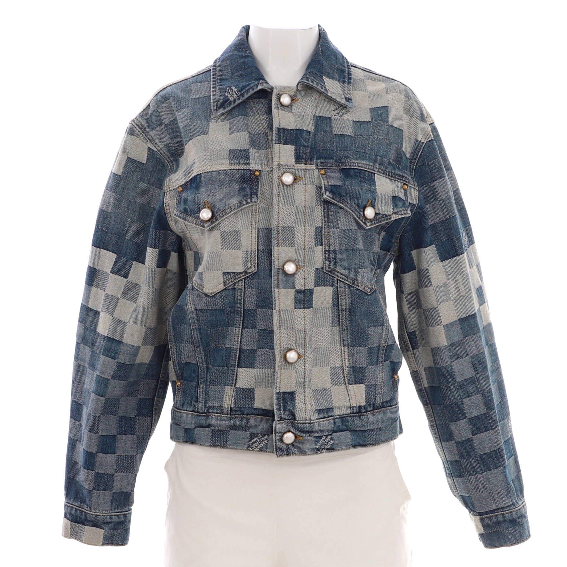 Men's Denim Jacket Damier Classic Denim