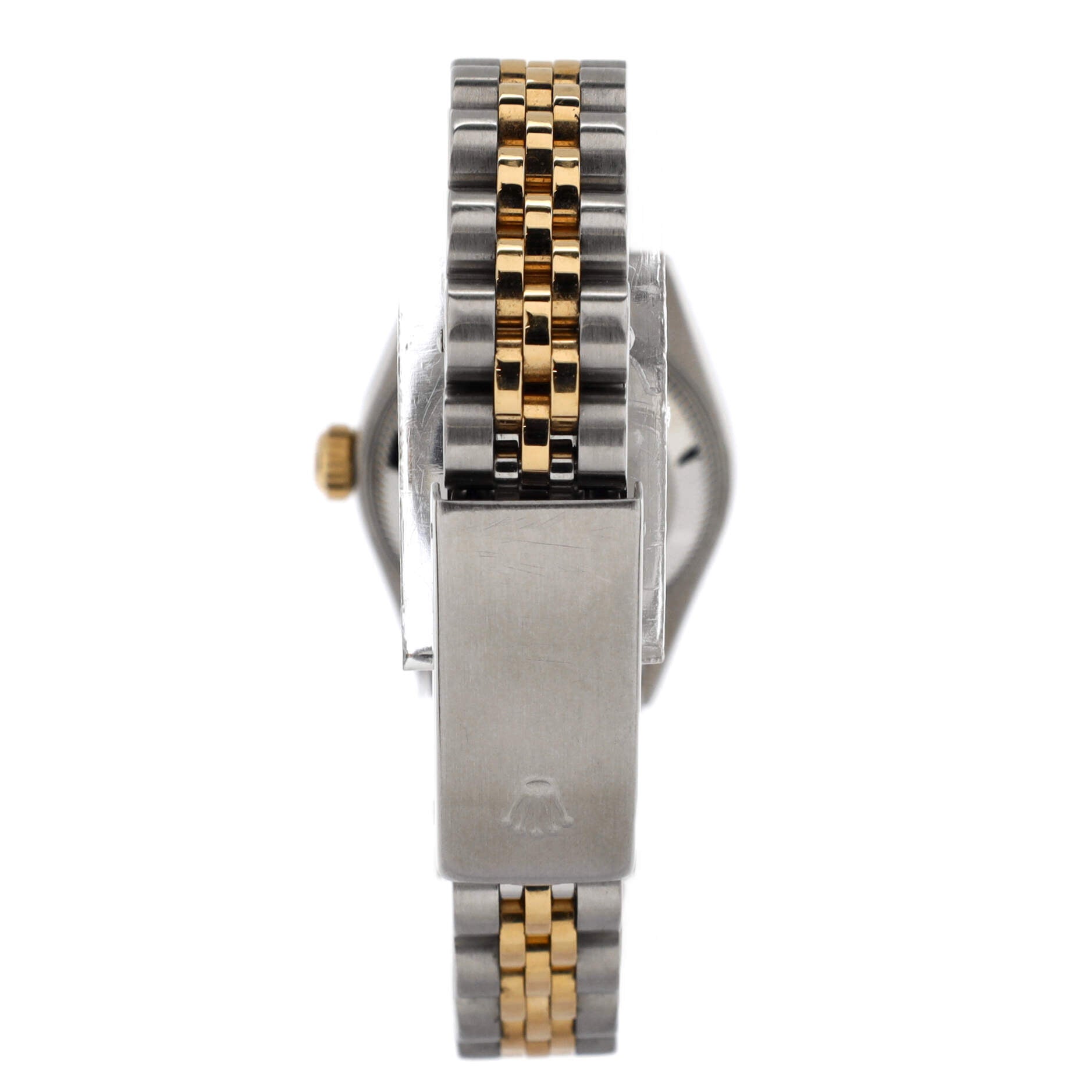 Oyster Perpetual Datejust Automatic Watch Stainless Steel and Yellow Gold with Diamond Markers 26