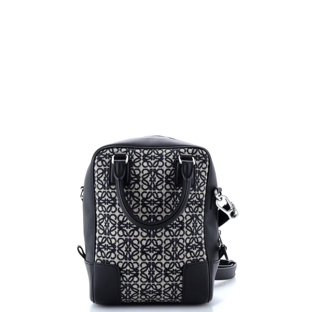 Amazona Bag Leather and Jacquard Canvas 15