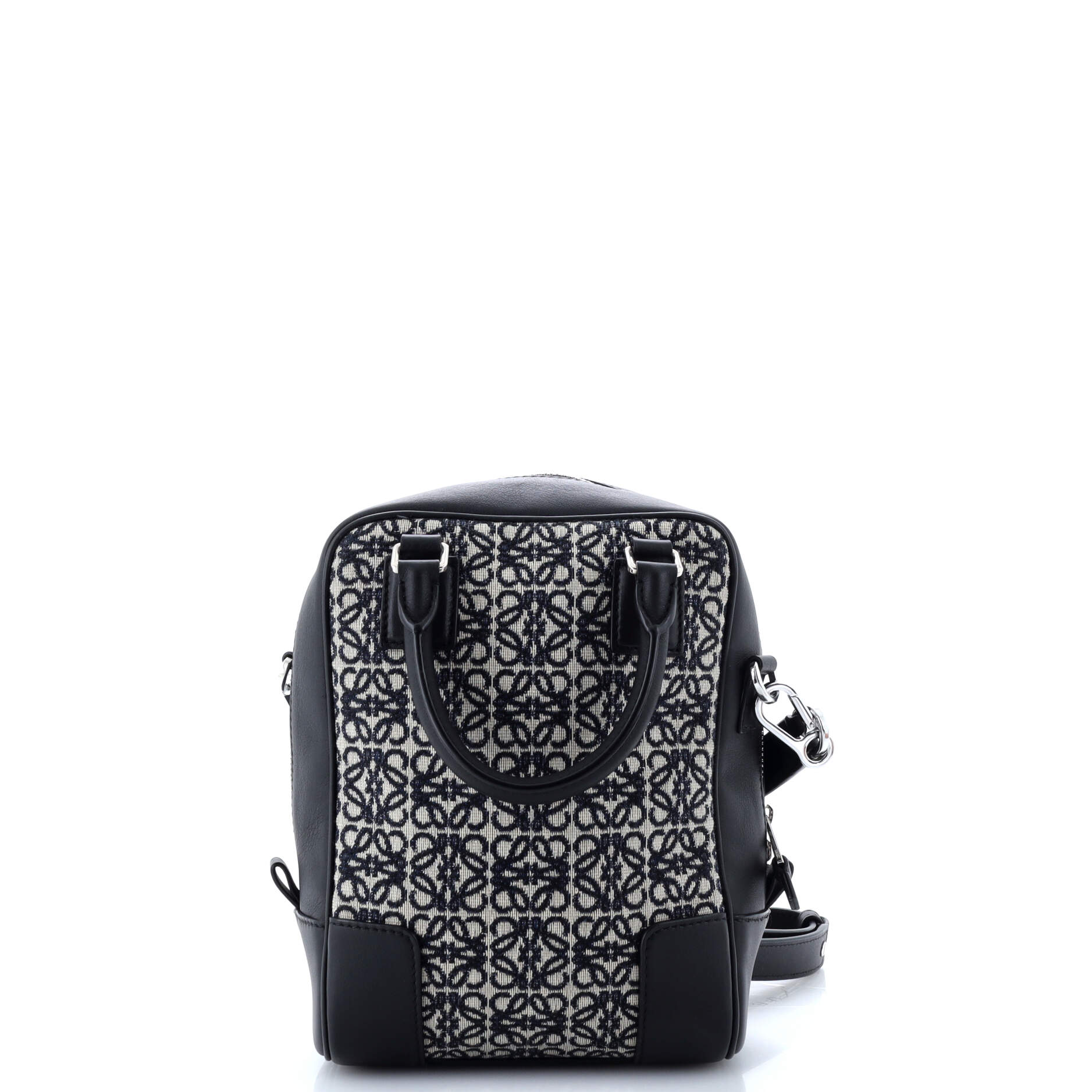 Amazona Bag Leather and Jacquard Canvas 15
