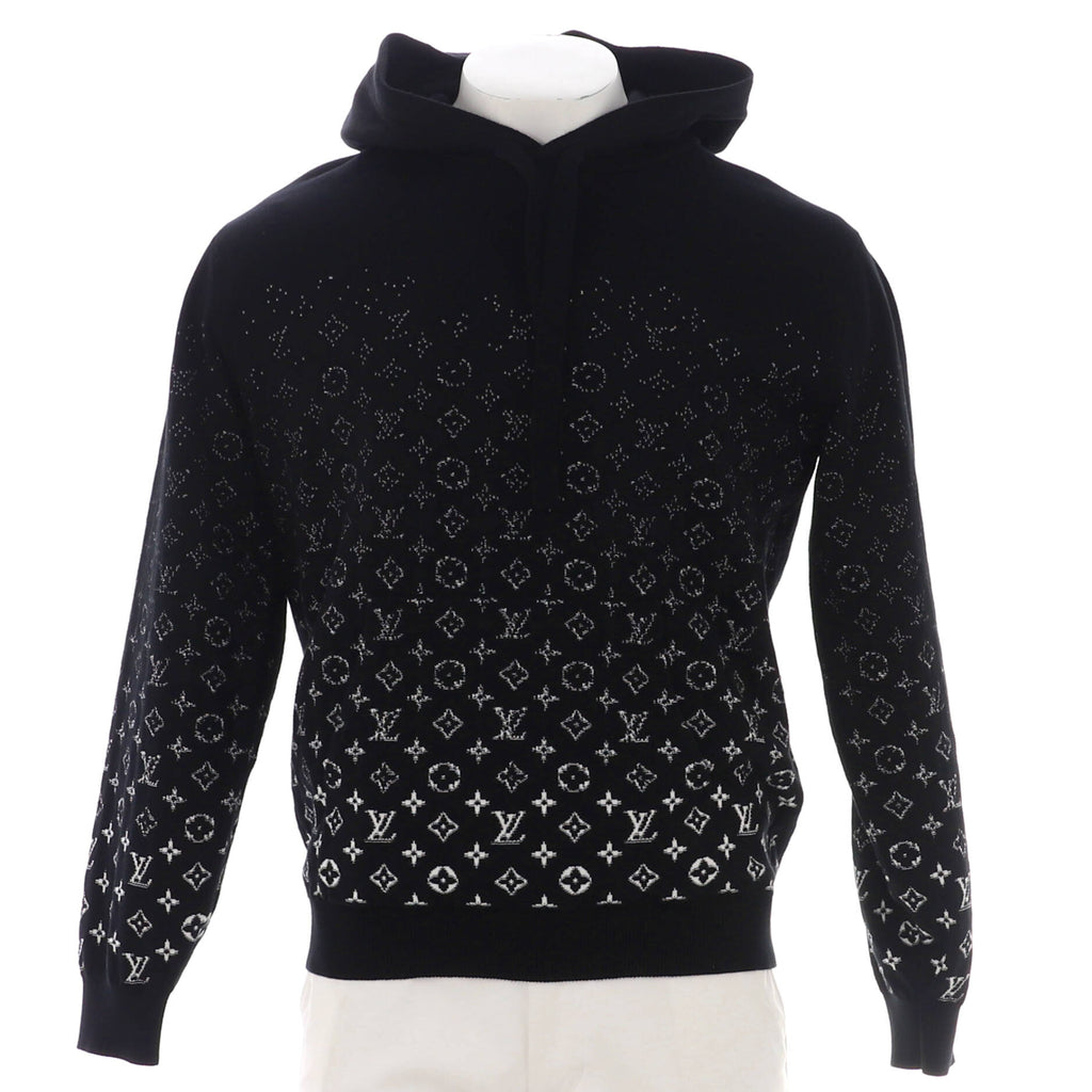 Men's Gradient Monogram Hoodie Cotton