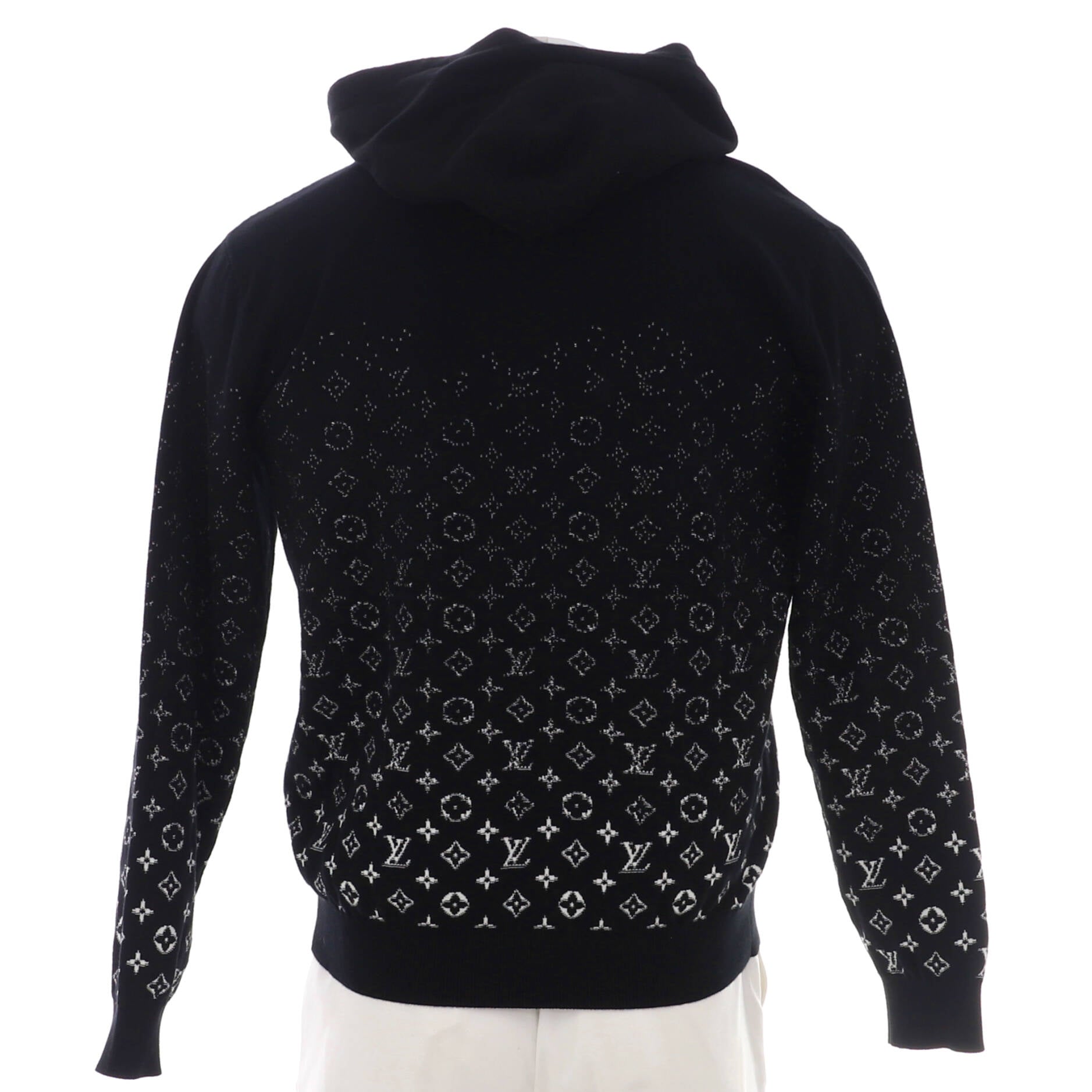 Men's Gradient Monogram Hoodie Cotton