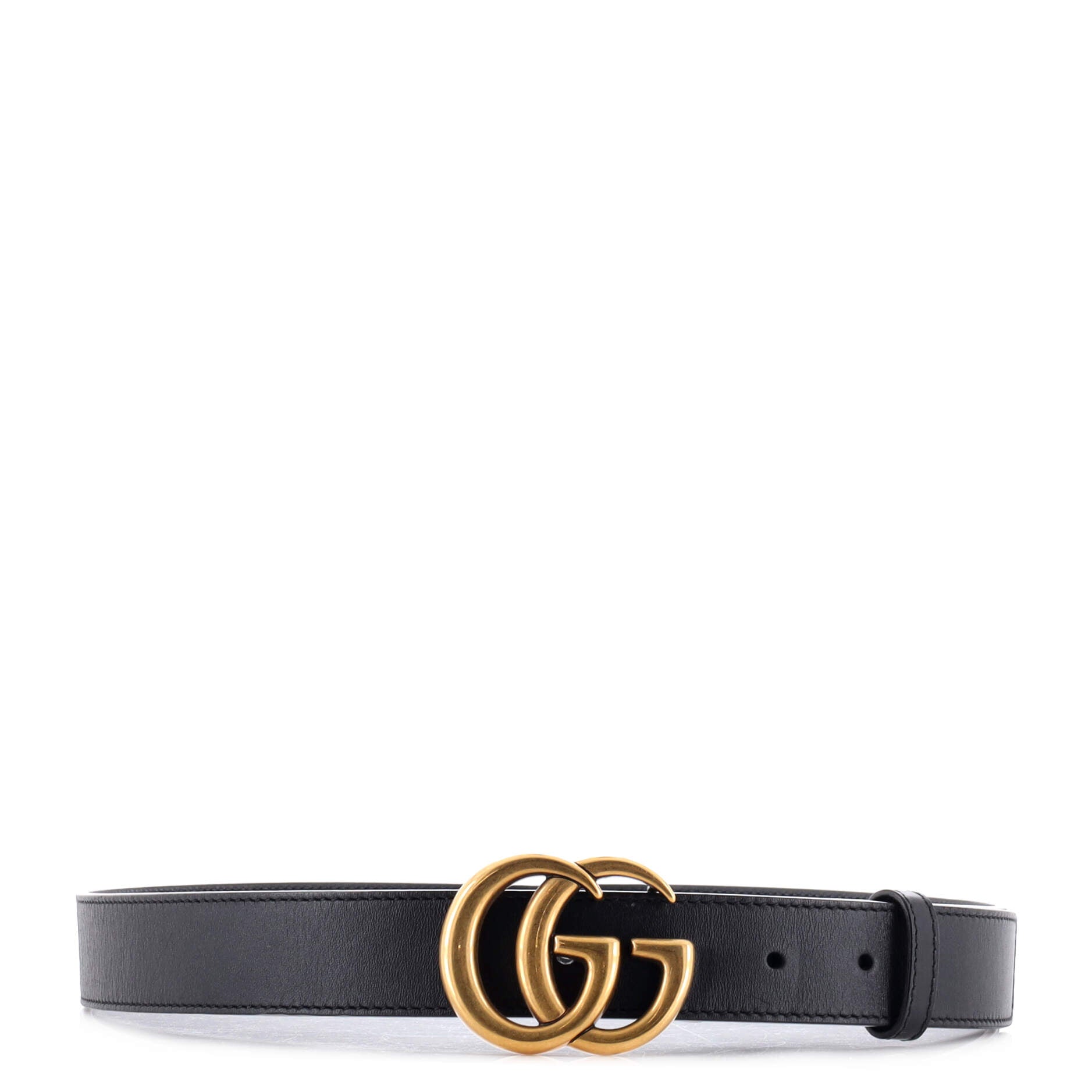 GG Marmont Belt Leather Thin 105